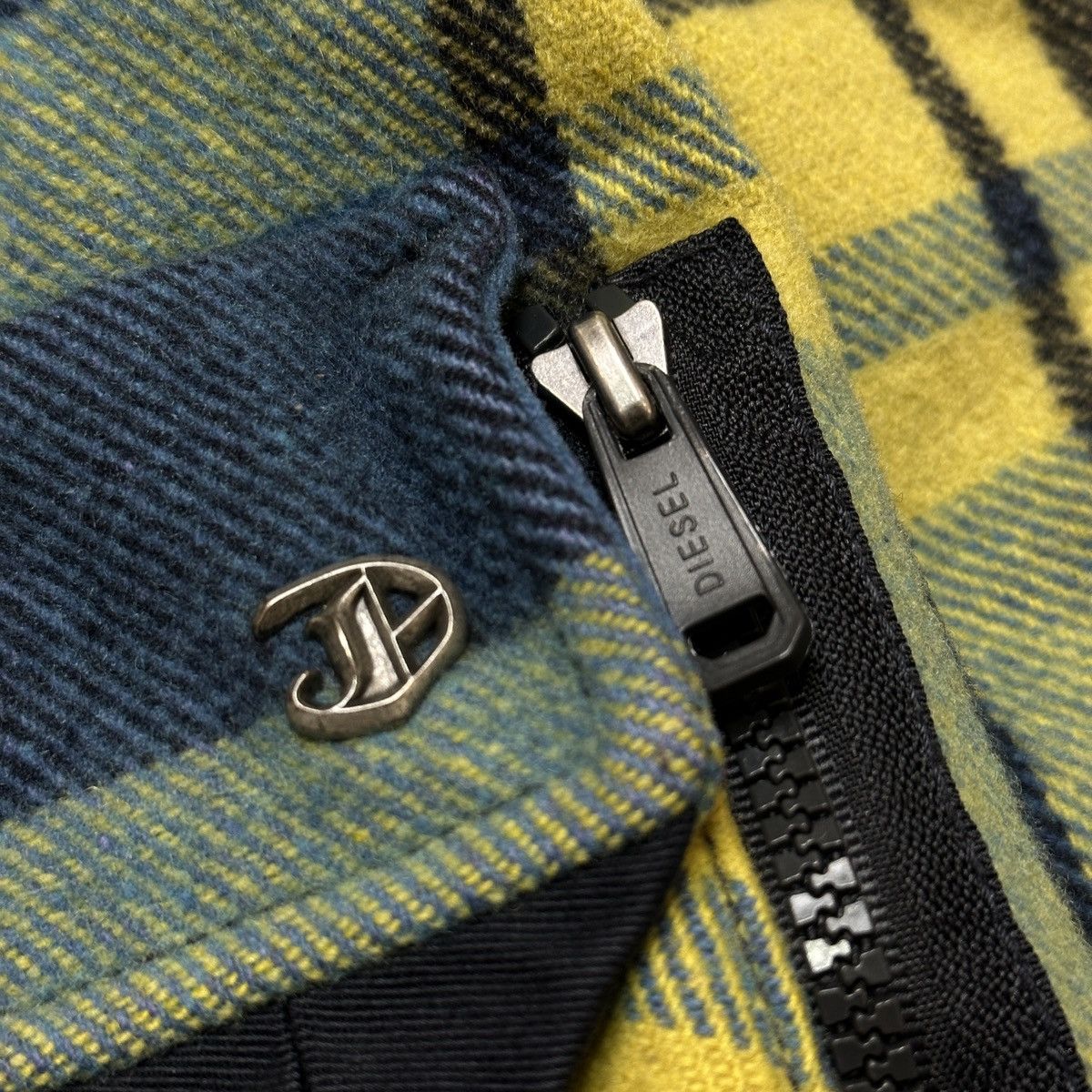 Designer × Diesel Diesel avant-garde wool jacket y2k Size S / US 4 / IT 40 - 2 Thumbnail