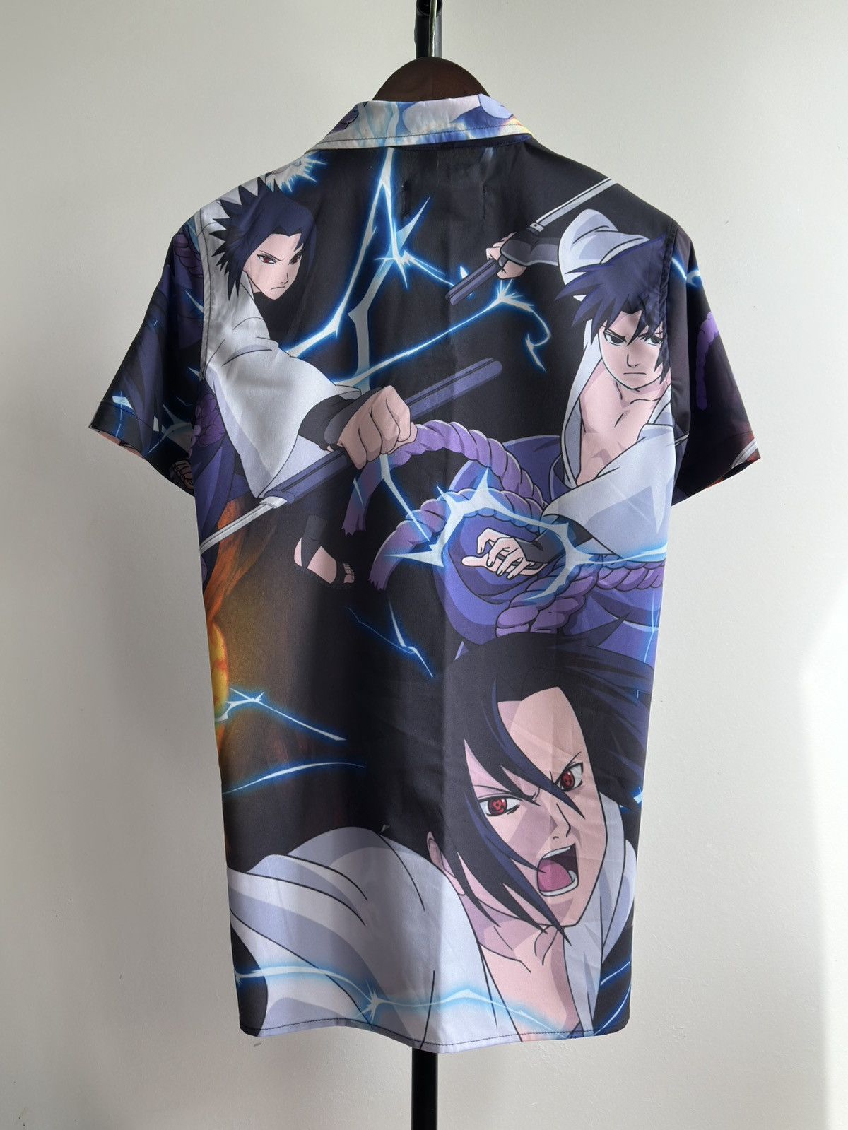 Anime × Japanese Brand Vintage Naruto Shippuden All Over Print Crazy Hawaiian Shirt Size US S / EU 44-46 / 1 - 2 Thumbnail