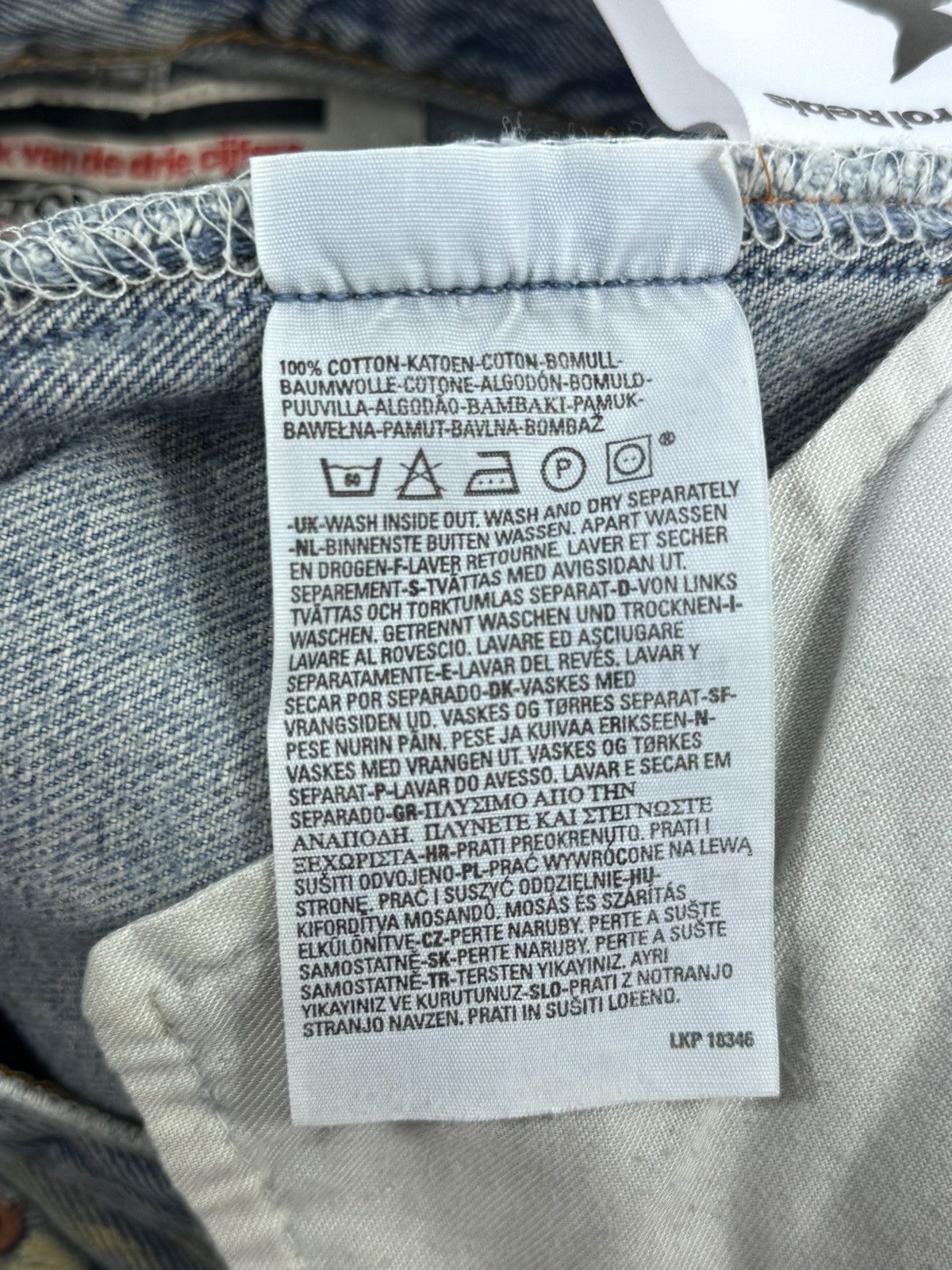 RRR-123 BAPTISM STRAIGHT LEG DENIM SHORTS Size US 32 / EU 48 - 9 Thumbnail