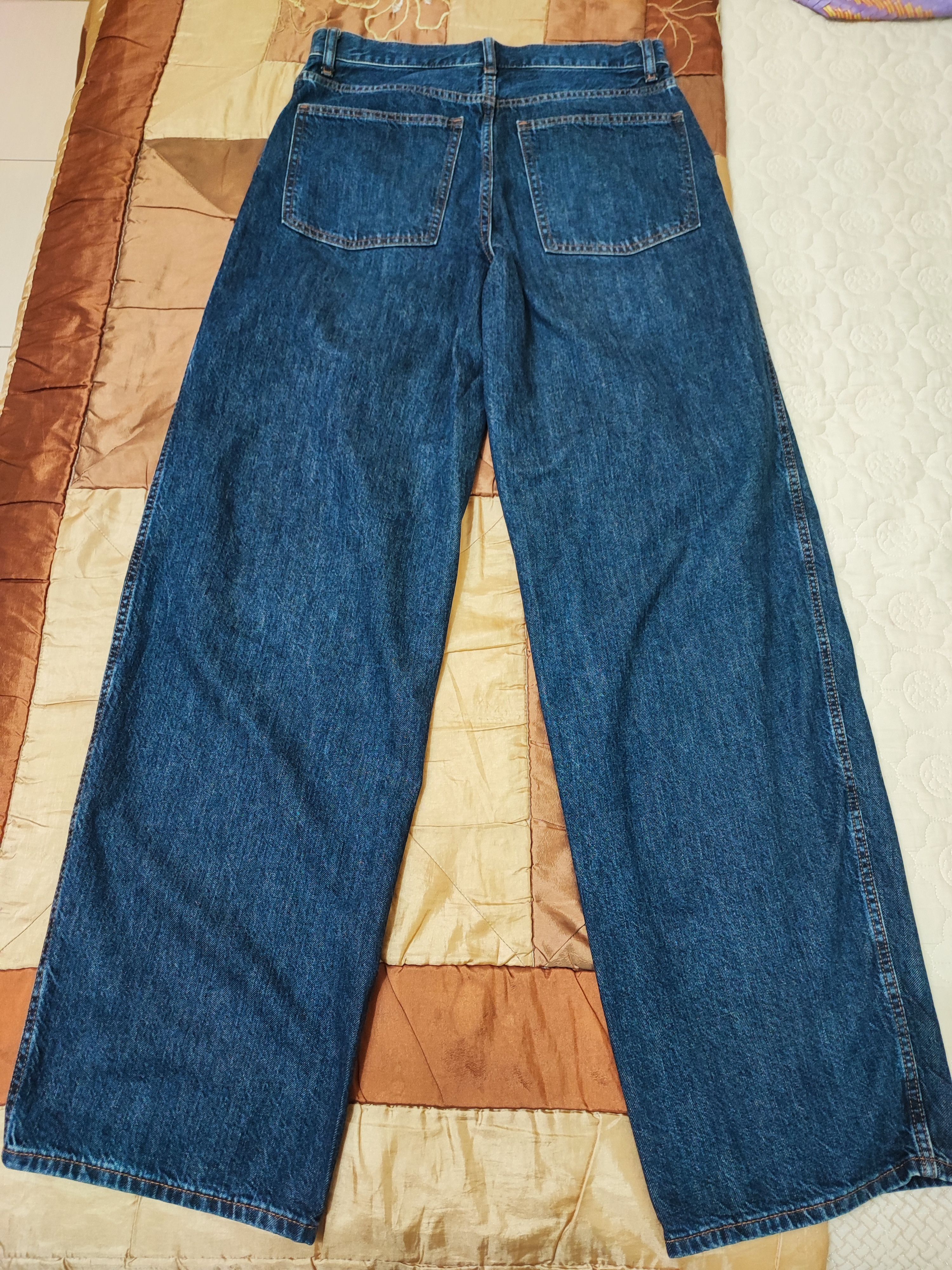 Christophe Lemaire Uniqlo Lemaire Baggy Wide Leg Denim Jeans Size US 32 / EU 48 - 2 Thumbnail