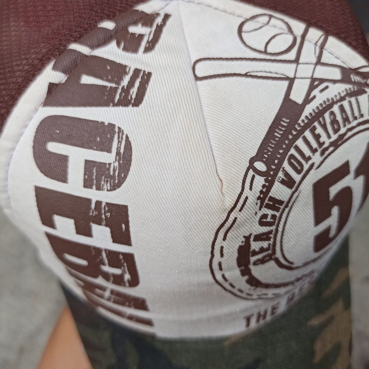 14th Addiction Distressed camo visor Beach ball 58 Size ONE SIZE - 10 Thumbnail