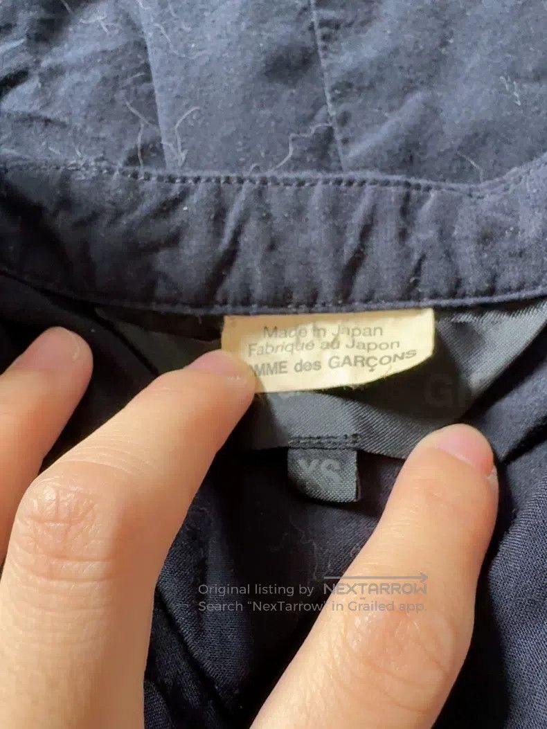 Comme des Garcons Comme Des Garcons Polyester navy blue long-sleeved sailor Size XS / US 0-2 / IT 36-38 - 3 Thumbnail