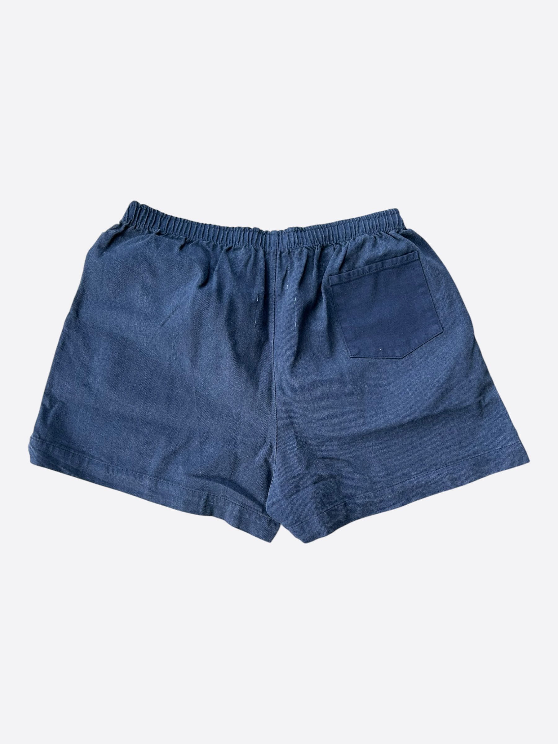 Gallery Dept. Gallery Dept Navy & Yellow Logo Zuma Shorts Size US 38 / EU 54 - 2 Thumbnail