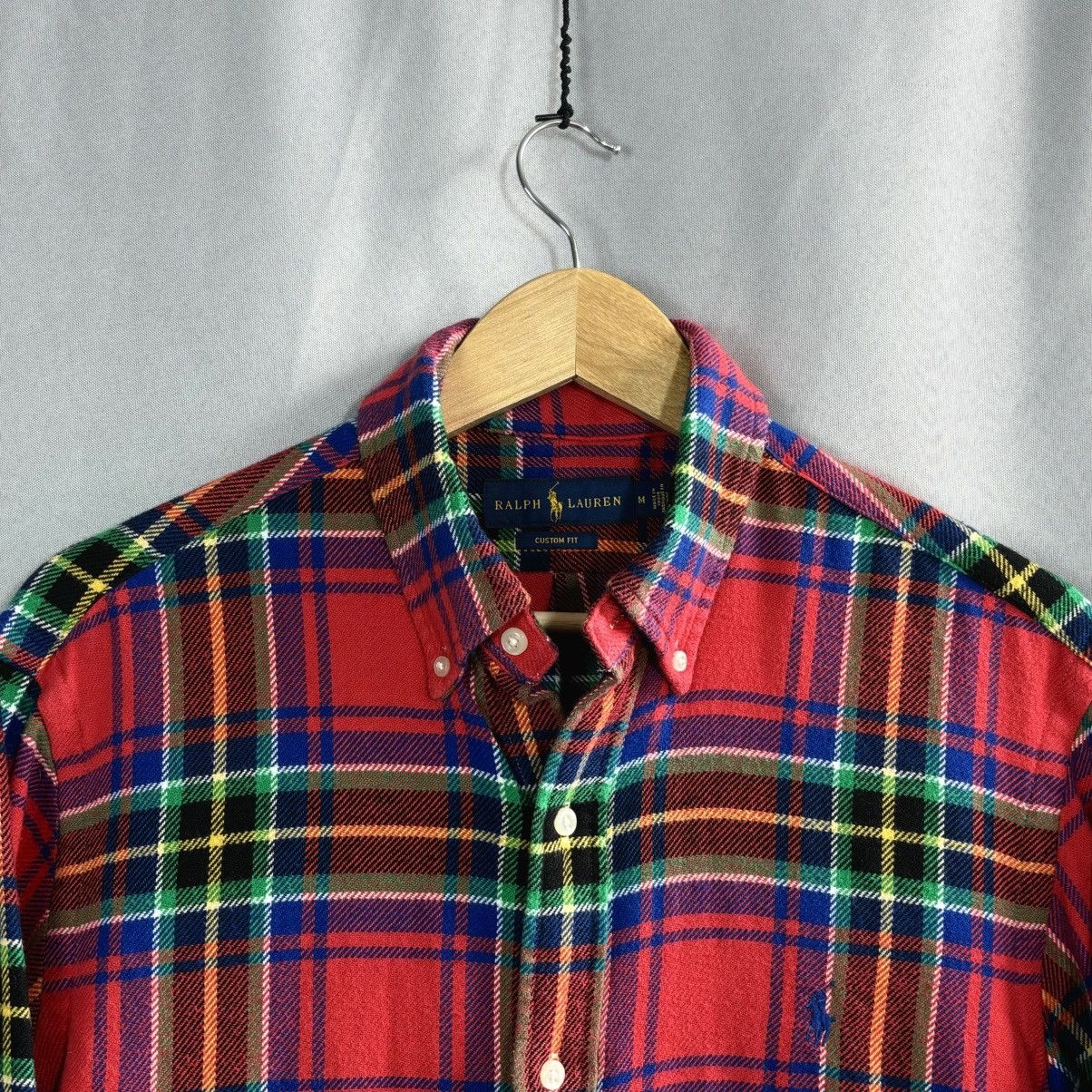 Polo Ralph Lauren Polo Ralph Lauren flannel button up red M Size US M / EU 48-50 / 2 - 4 Thumbnail