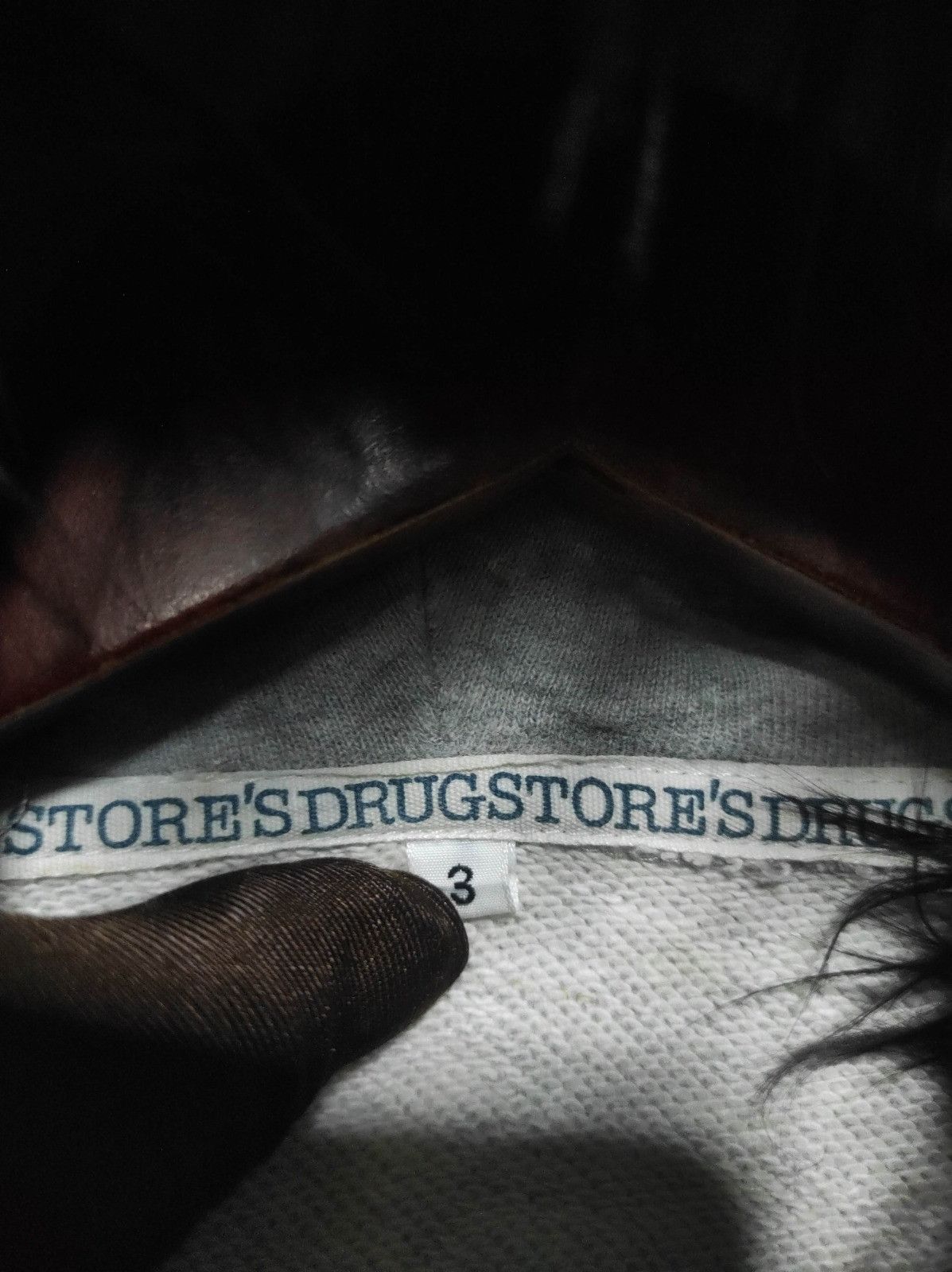 Japanese Brand Drug Store's zip fur hoodie Size US S / EU 44-46 / 1 - 9 Thumbnail