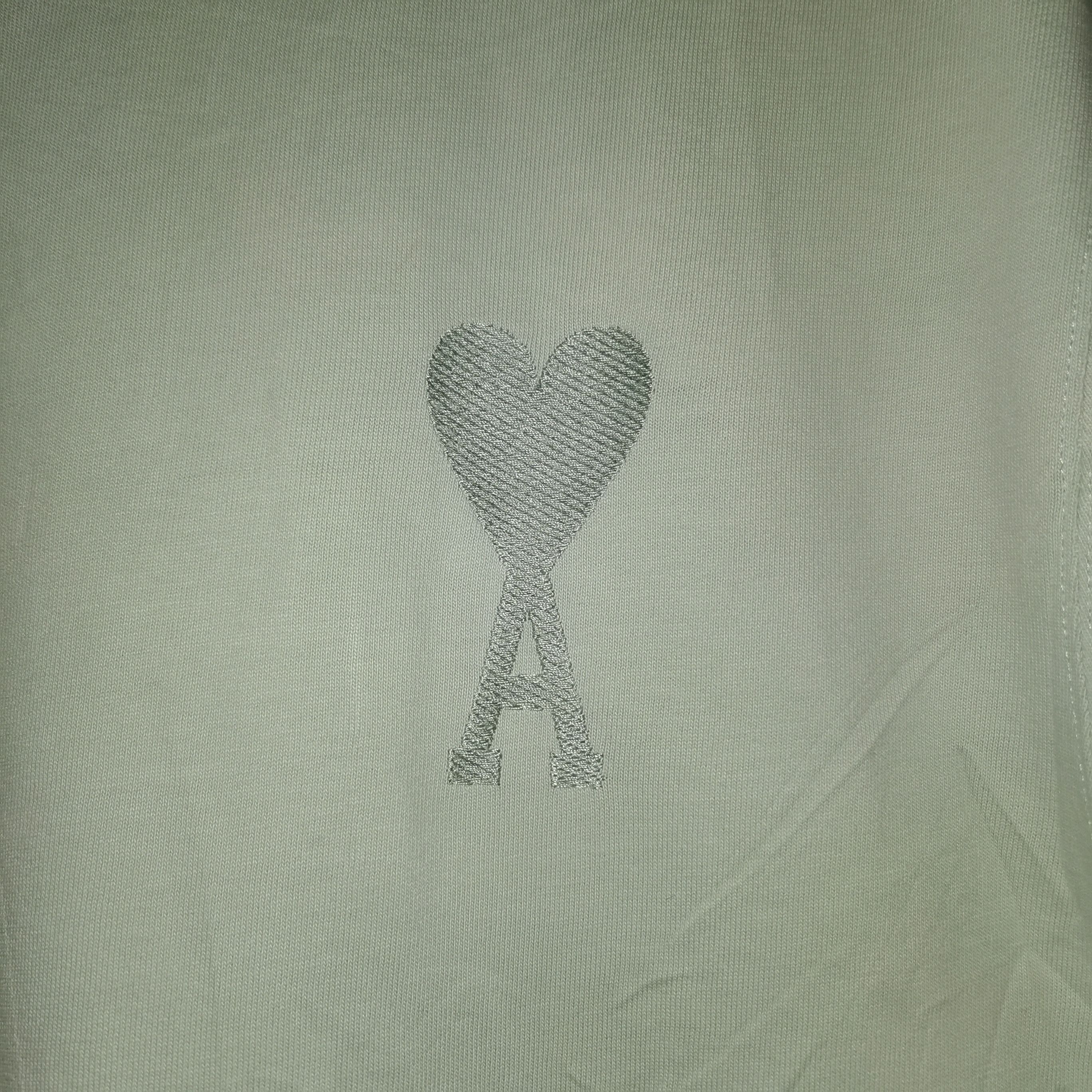 AMI Ami T-Shirt 'Aqua' streetwear size : L Size US L / EU 52-54 / 3 - 4 Thumbnail