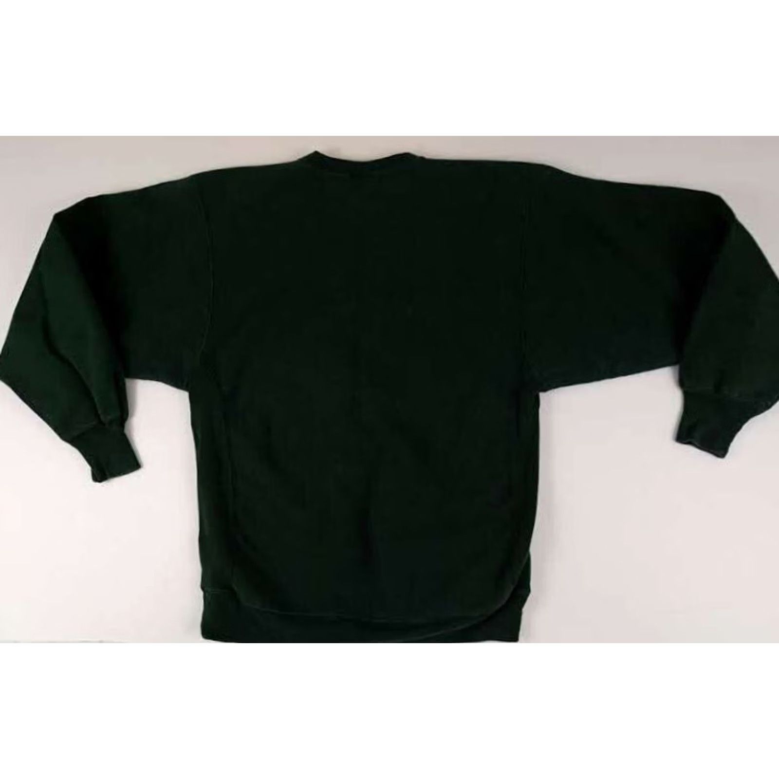 Vintage VINTAGE Michigan State Basketball Reverse Weave Sweatshirt Steve & Barry Unisex Adults M Green Pullover College Mens Size US M / EU 48-50 / 2 - 6 Thumbnail