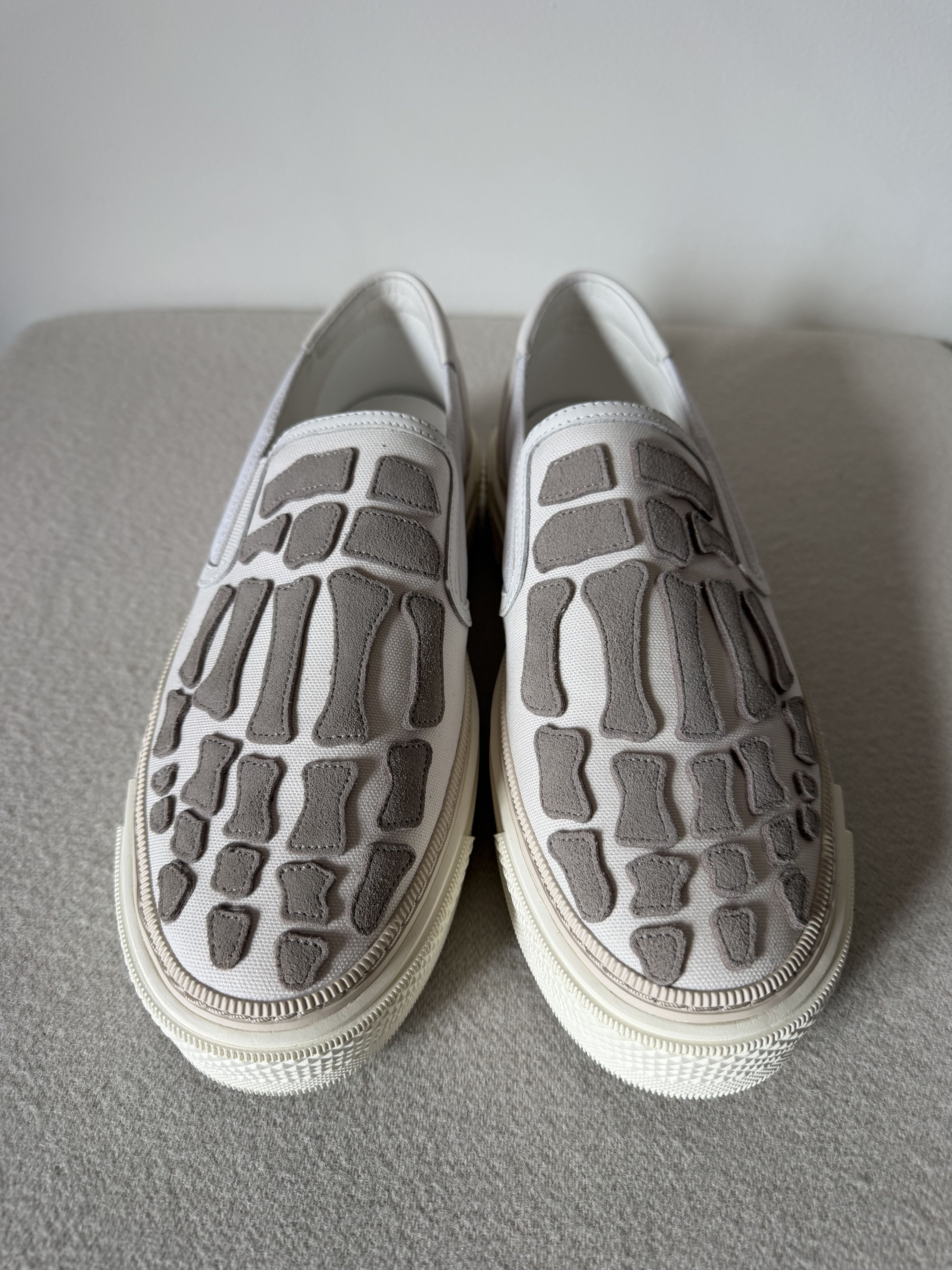 Amiri Amiri Skel Top Slip On in White Size US 9 / EU 42 - 4 Thumbnail