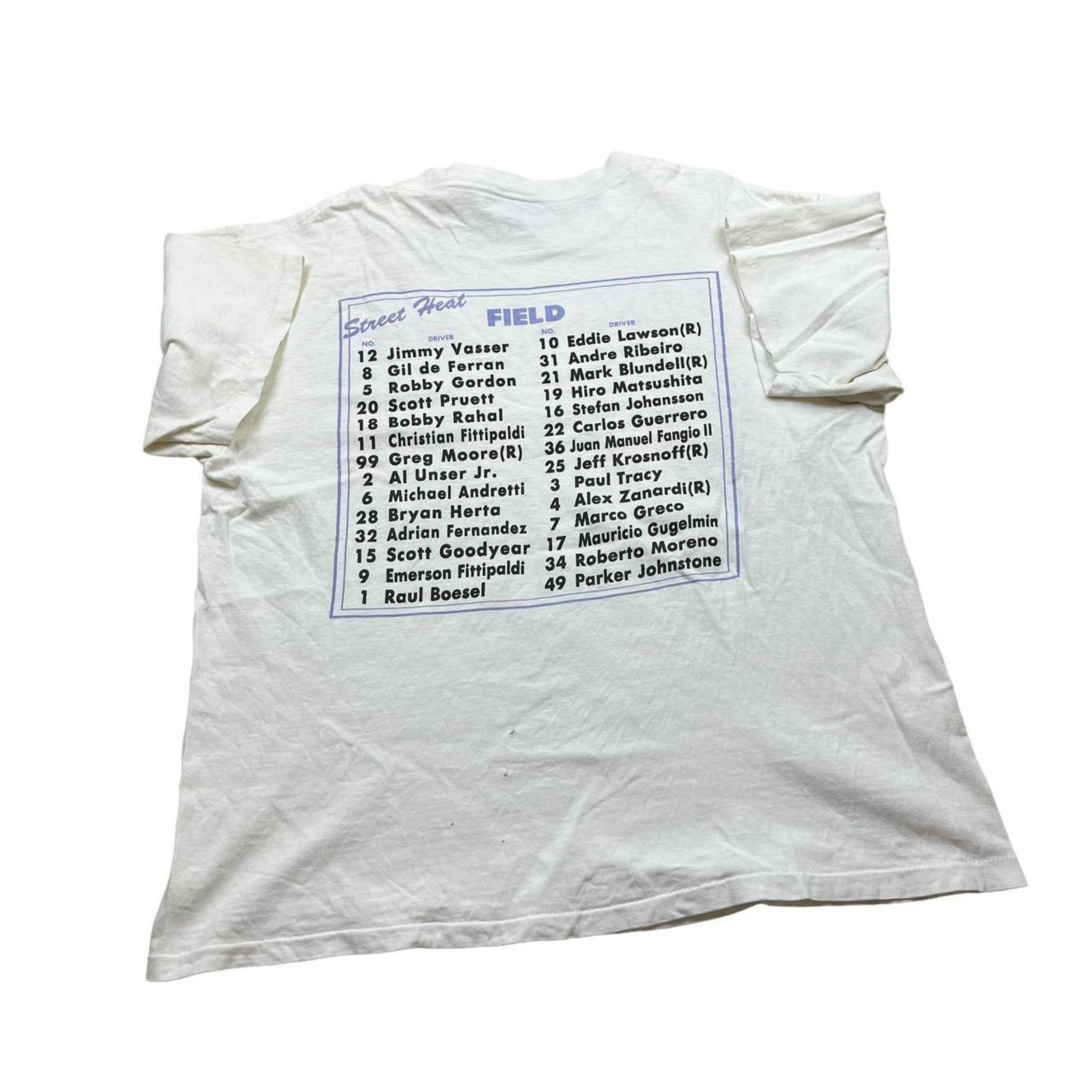 Vintage Vintage 1996 Long Beach “No Guts No Glory” T Shirt Size US L / EU 52-54 / 3 - 3 Thumbnail