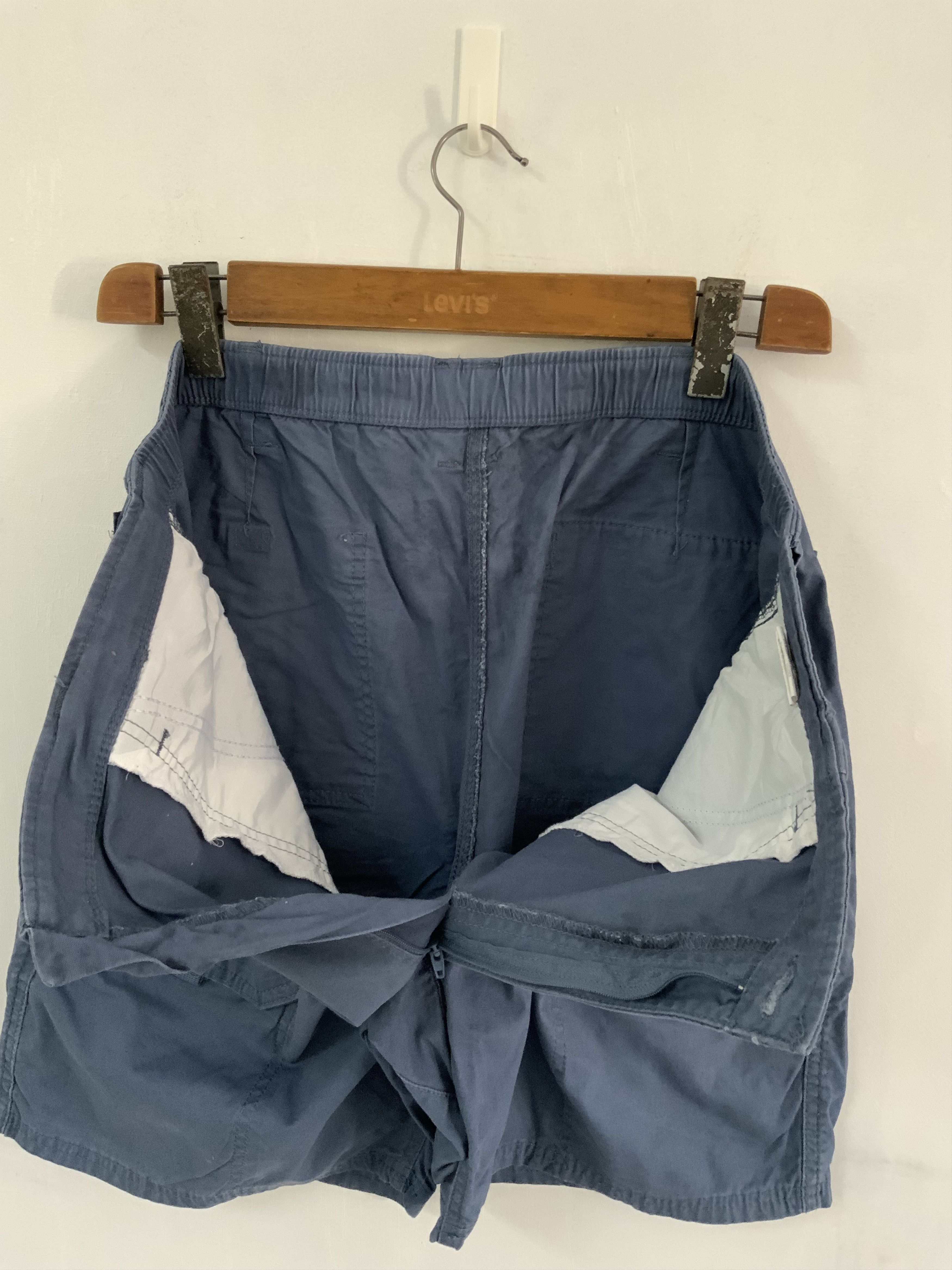 Japanese Brand Indigo Archive Cargo Shorts Pant Size US 38 / EU 54 - 8 Thumbnail