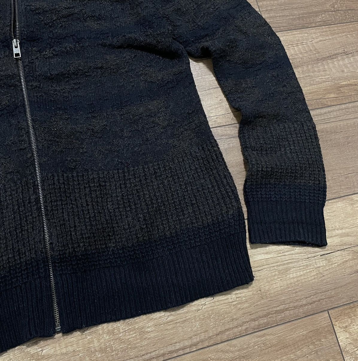 Allsaints AllSaints Hikaru Wool Alpaca Camo Bomber Sweater Size US L / EU 52-54 / 3 - 5 Thumbnail