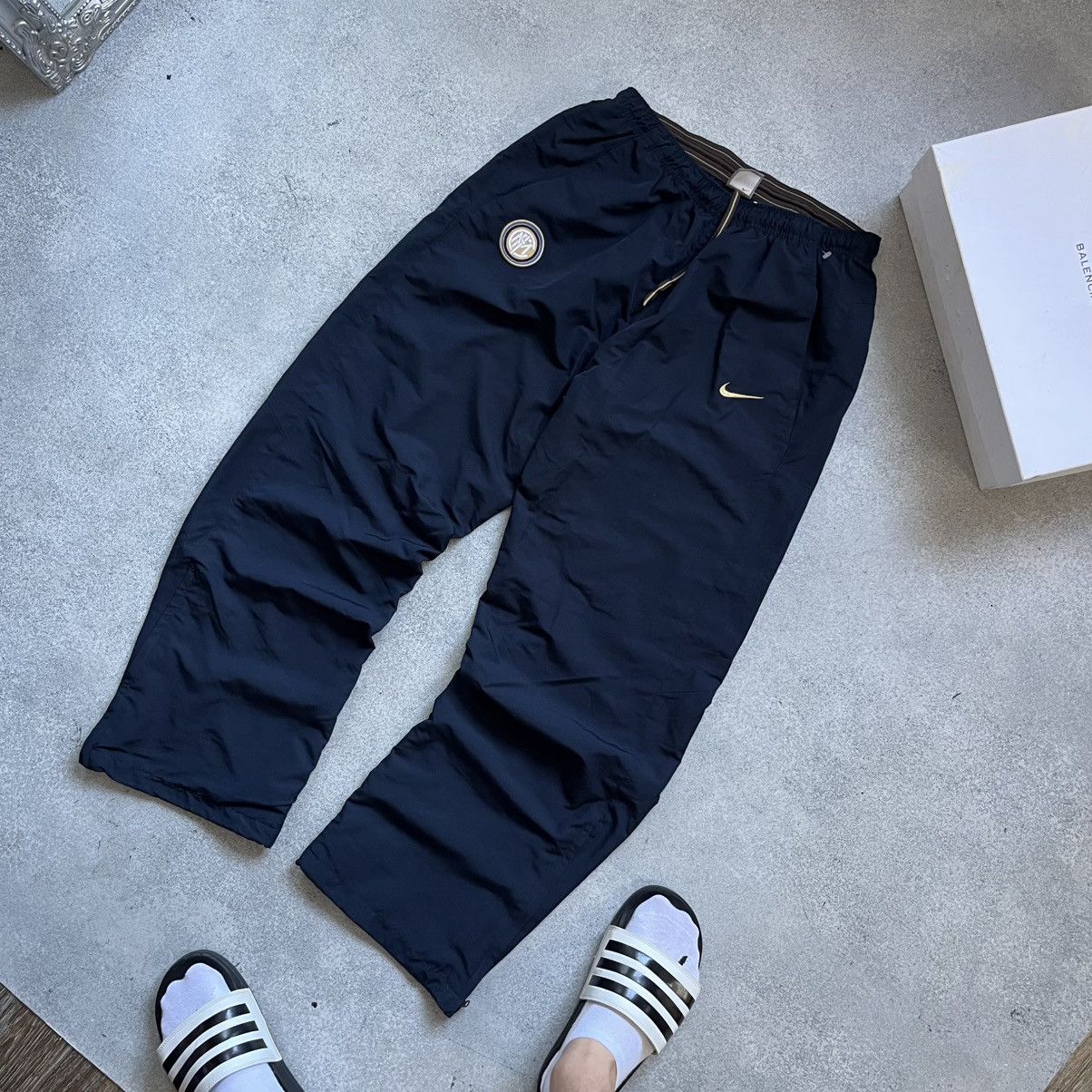 Nike Vintage Nike Inter Pants Double Swoosh Sweatpants Size US 32 / EU 48 - 2 Thumbnail