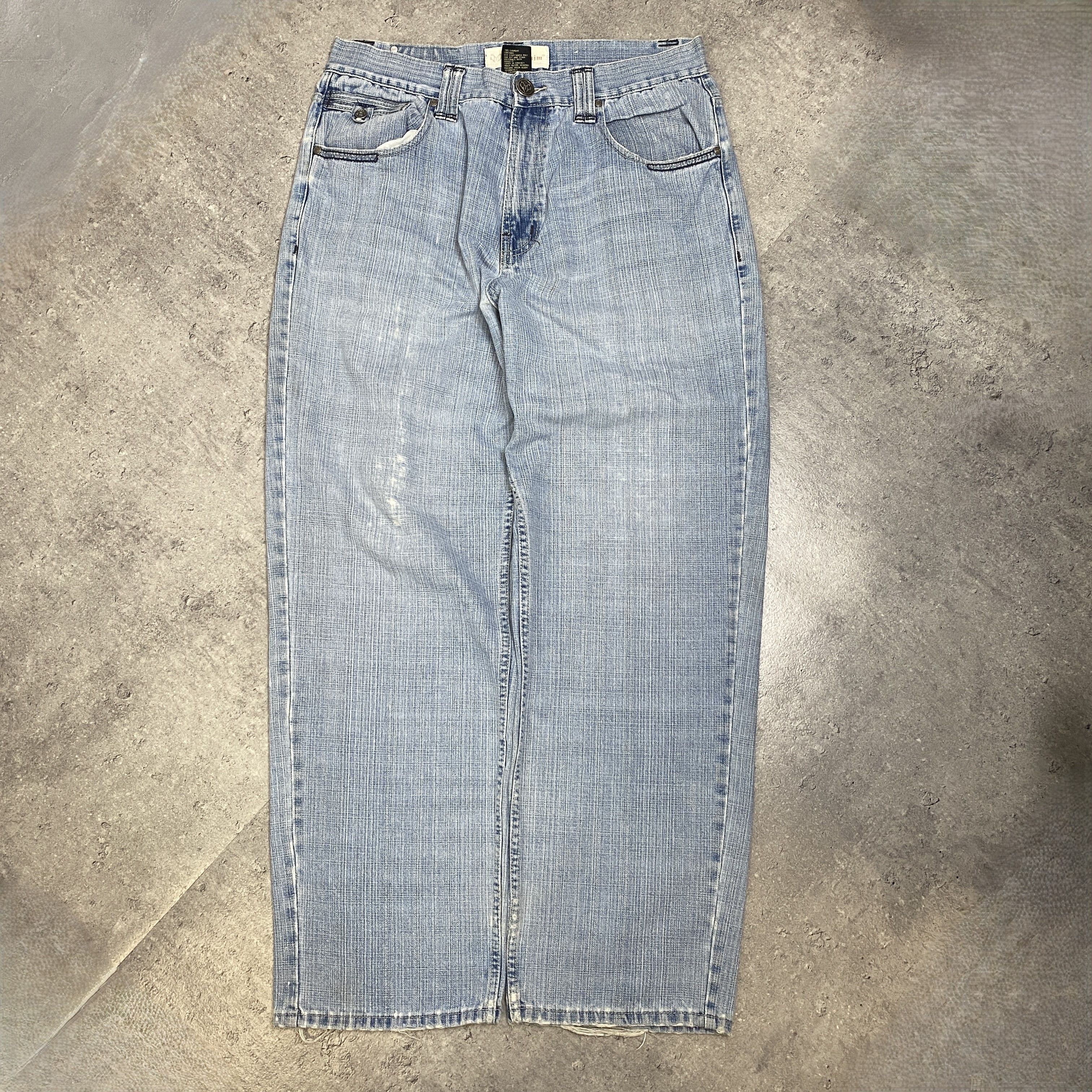 Jean × Vintage Omg vintage Denim baggy jeans - 38 Size US 38 / EU 54 - 1 Thumbnail