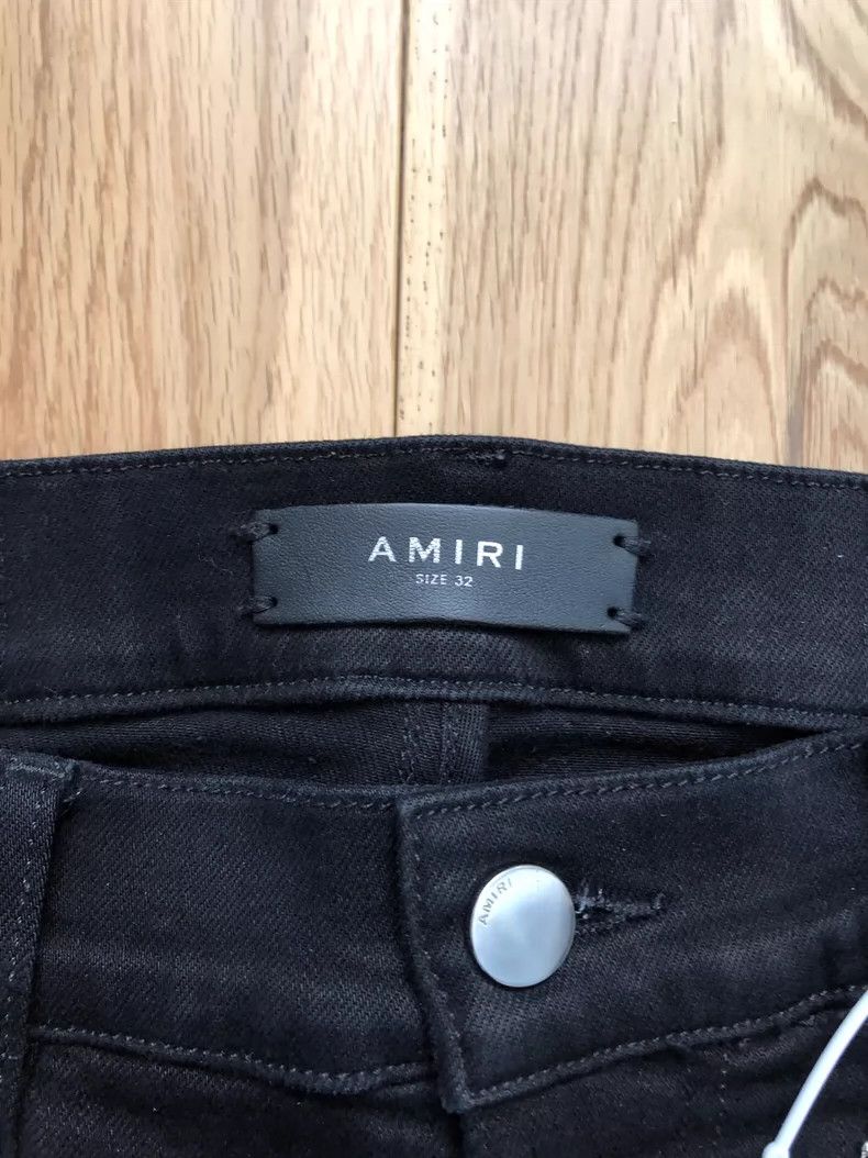 Amiri Amiri 17SS First Generation Cashew Flower Stitched Jeans 25 Size US 32 / EU 48 - 5 Thumbnail