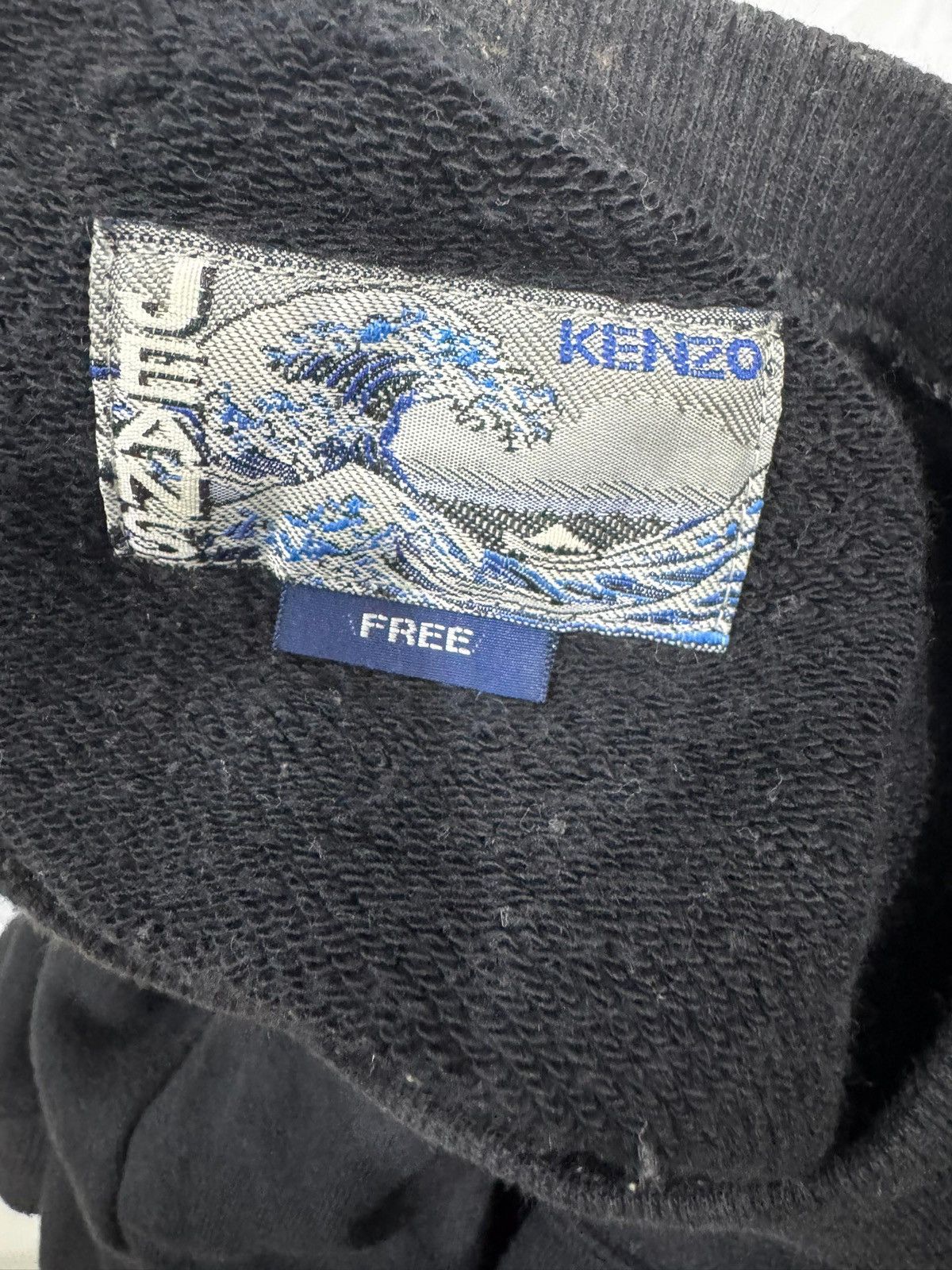Kenzo × Vintage Vintage 90s Kenzo Sweatshirt Big Logo Kenzo Sweater Size US L / EU 52-54 / 3 - 9 Thumbnail