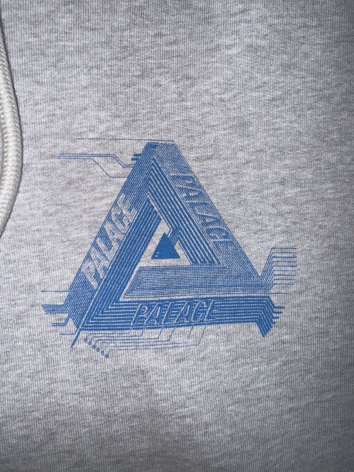 Palace Palace Surkit Hood Size Large- Gray Size US L / EU 52-54 / 3 - 3 Thumbnail