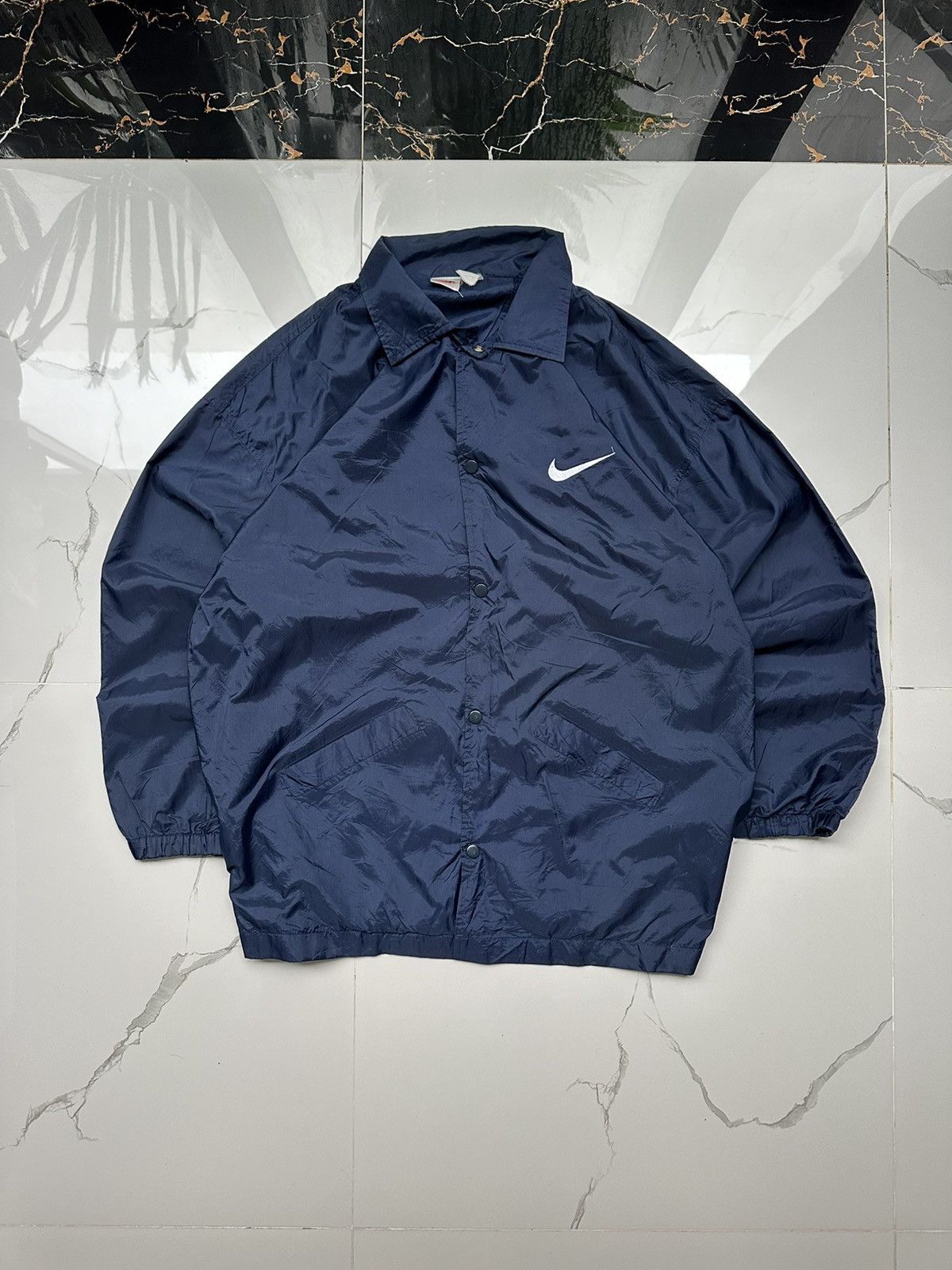 Nike × Vintage 🦍90s NIKE VINTAGE BIG LOGO STREETWEAR LIGHT JACKET🦍 Size US XL / EU 56 / 4 - 3 Thumbnail