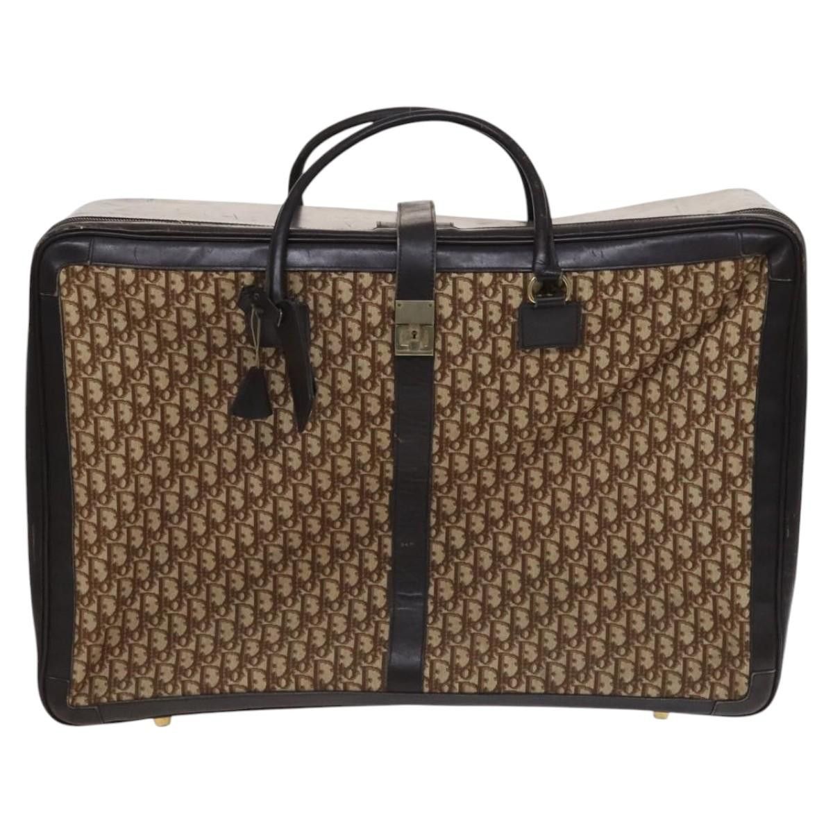 Dior DIOR Trotter Canvas Suitcase Brown Size ONE SIZE - 2 Thumbnail