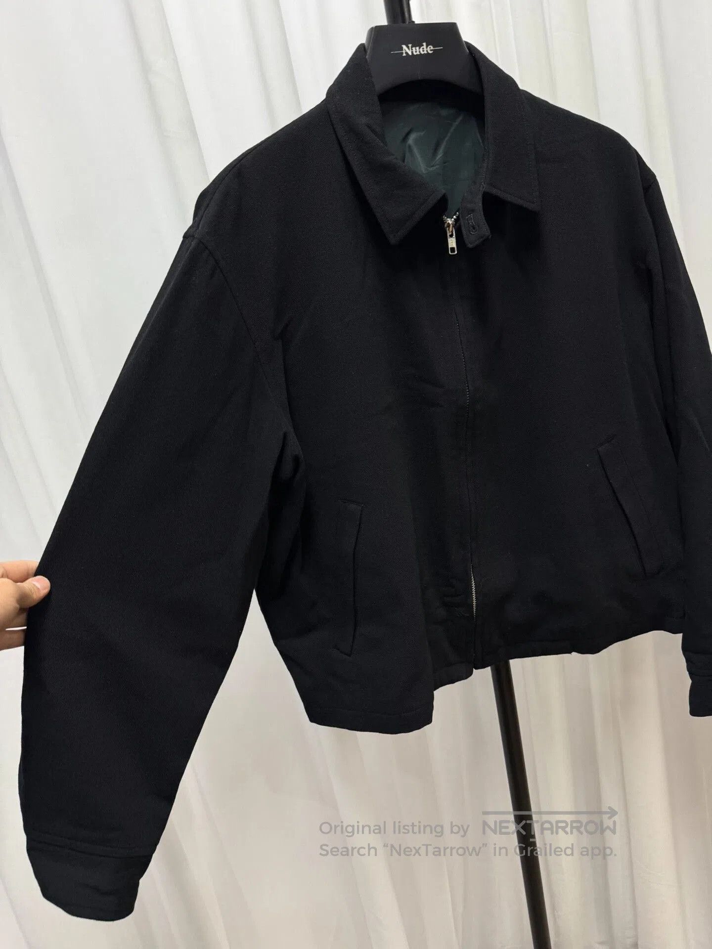 Yohji Yamamoto y's for men short wool jacket size 3. Size US L / EU 52-54 / 3 - 3 Thumbnail