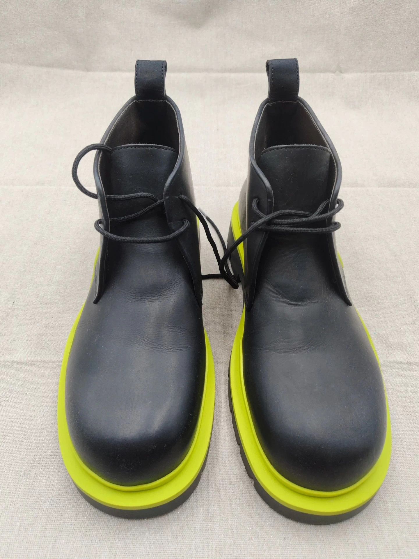Bottega Veneta Bottega Veneta Men's LUG Thick Boot Avocado Green Size US 8.5 / EU 41-42 - 3 Thumbnail
