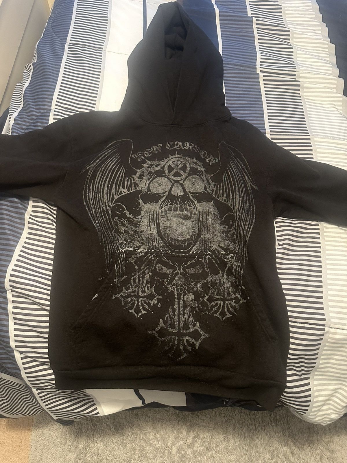 Actual Hate Ken Carson EU Tour XSideDown Hoodie Size US S / EU 44-46 / 1 - 1 Thumbnail