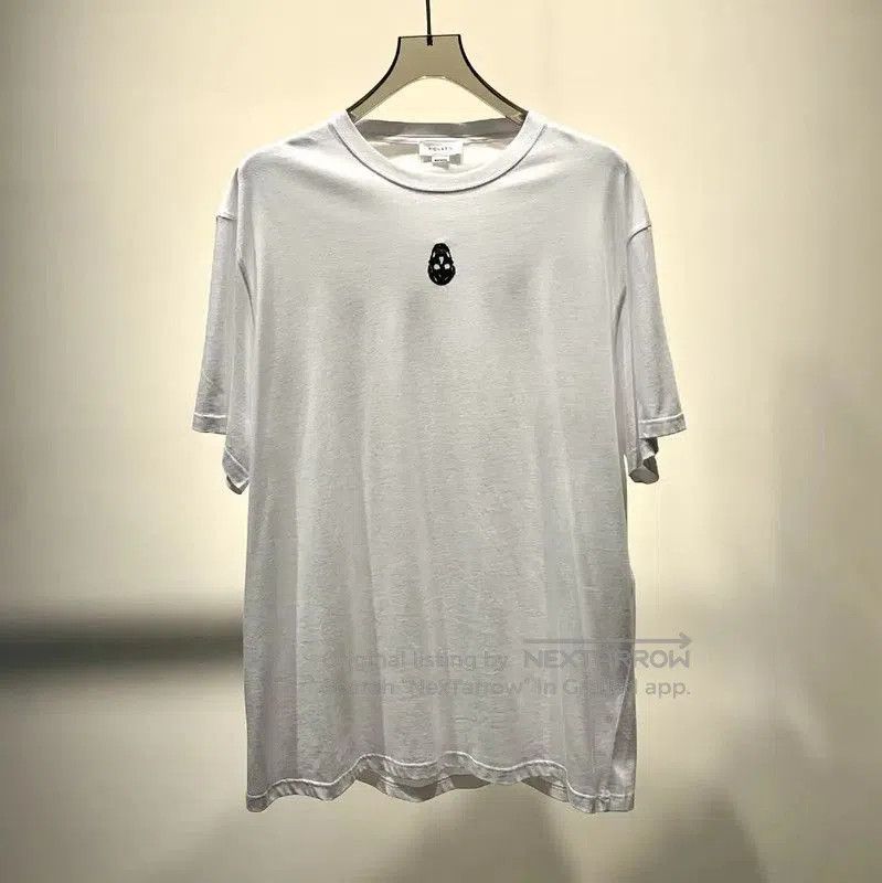 Alexander McQueen Alexander McQueen White Cotton Men's T-Shirt . Size US XL / EU 56 / 4 - 1 Thumbnail