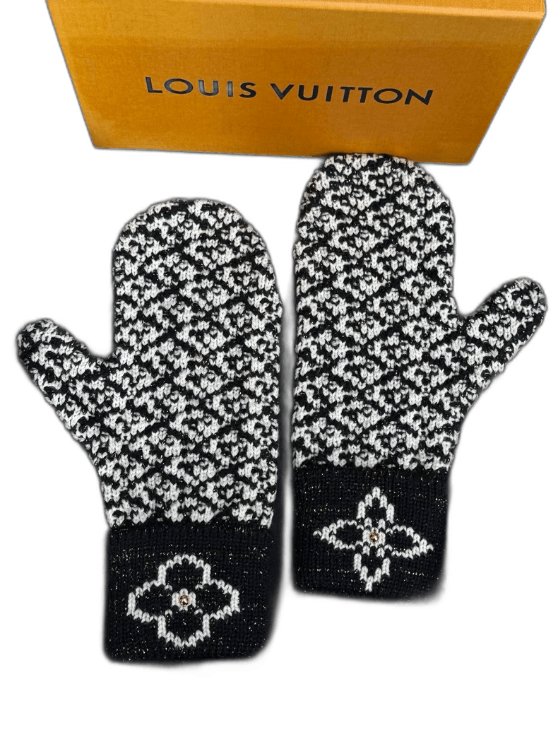 Louis Vuitton Louis Vuitton Wool Silk Gloves -2505 Size ONE SIZE - 1 Thumbnail