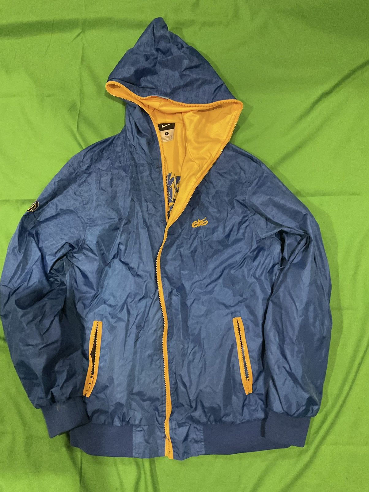 Nike × Vintage Vintage Nike Elite windbreaker #windbreaker Size US XL / EU 56 / 4 - 1 Thumbnail