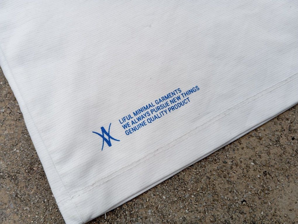 LIFUL MINIMAL GARMENTS Gehen wir weit weg /Let's Go Far Away Tshirt Spellout Ponte Size US L / EU 52-54 / 3 - 4 Thumbnail