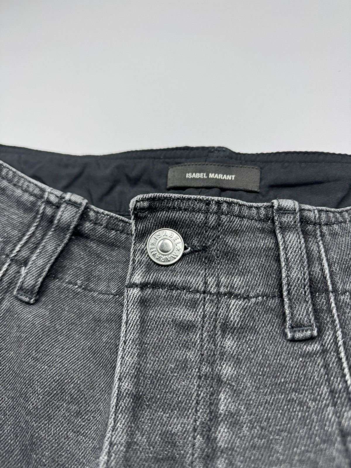 Isabel Marant Isabel Marant Gray Woman's Jeans Size 30" / US 8 / IT 44 - 5 Thumbnail
