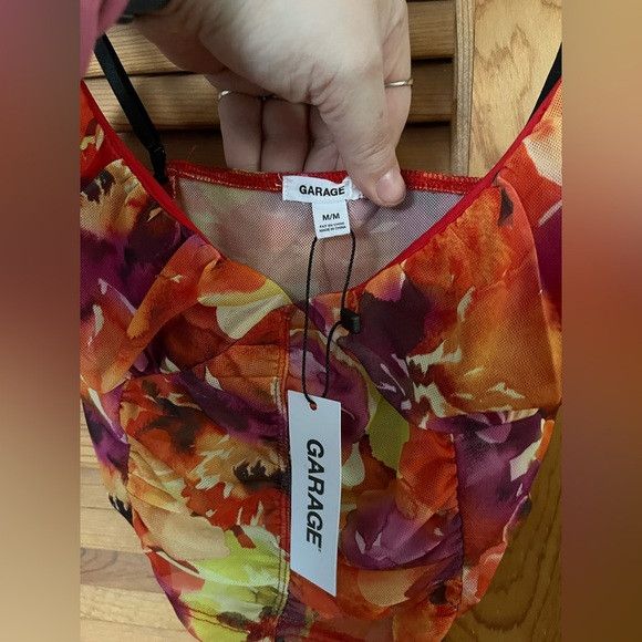 Garage Garage floral tank multicolor in size Medium Size M / US 6-8 / IT 42-44 - 2 Thumbnail
