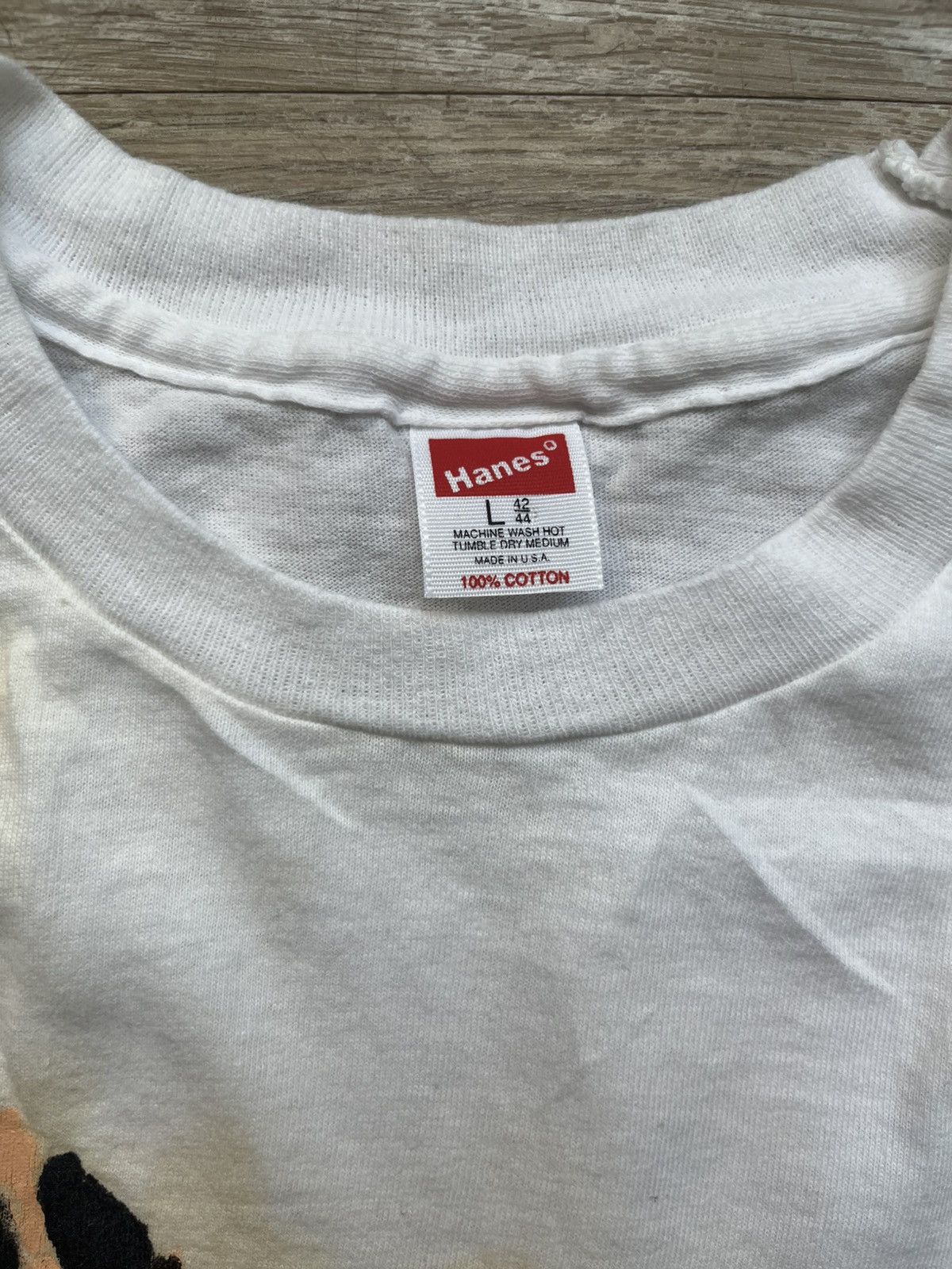 Hanes Vintage 80s Farm Tee Size US M / EU 48-50 / 2 - 3 Thumbnail