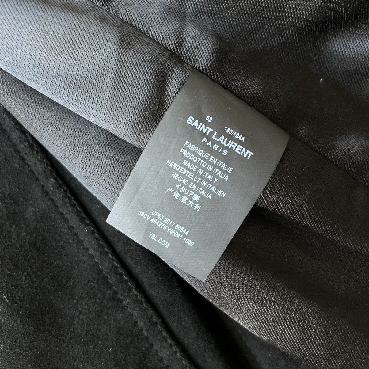 Saint Laurent Paris Saint Laurent Suede Jacket 52 Size US L / EU 52-54 / 3 - 12 Thumbnail