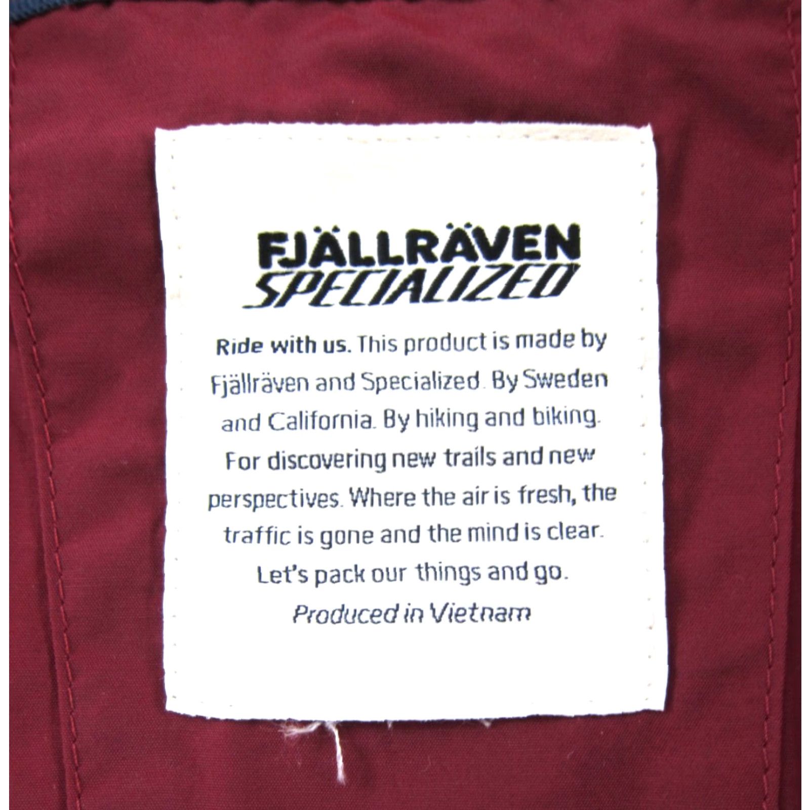 Vintage Fjällräven Wind Red Jacket Women L - Hoodless Windbreaker with Collar Pocket, 5 Pockets, Nylon, Regular Fit, Spring/Fall, Outdoor Theme Size L / US 10 / IT 46 - 5 Thumbnail