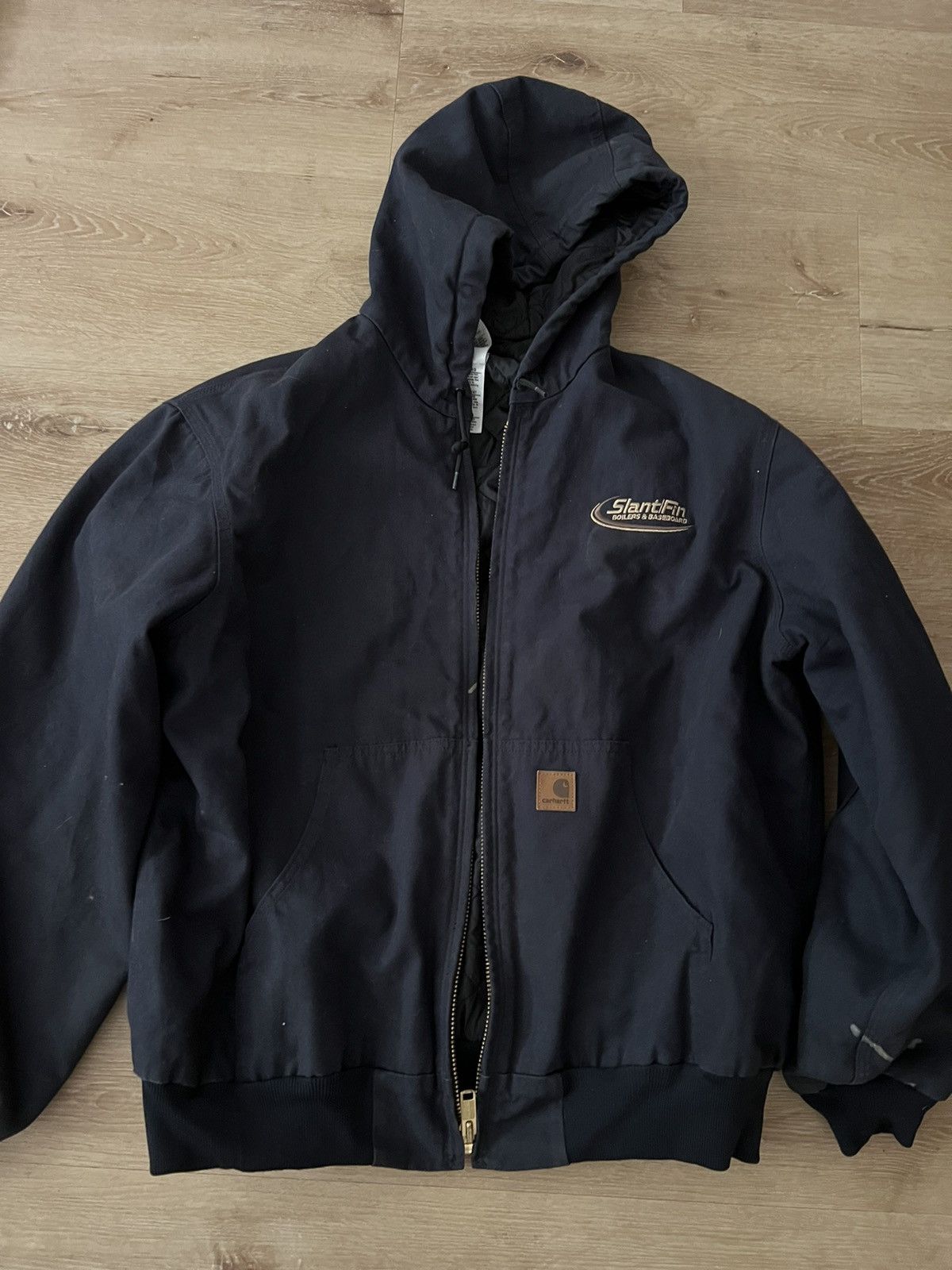 image of Unisex Carhartt Jacket In XL in Navy, Men's