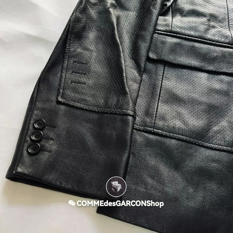 Comme des Garcons Comme Des Garcons Patchwork leather jacket Size US M / EU 48-50 / 2 - 6 Thumbnail
