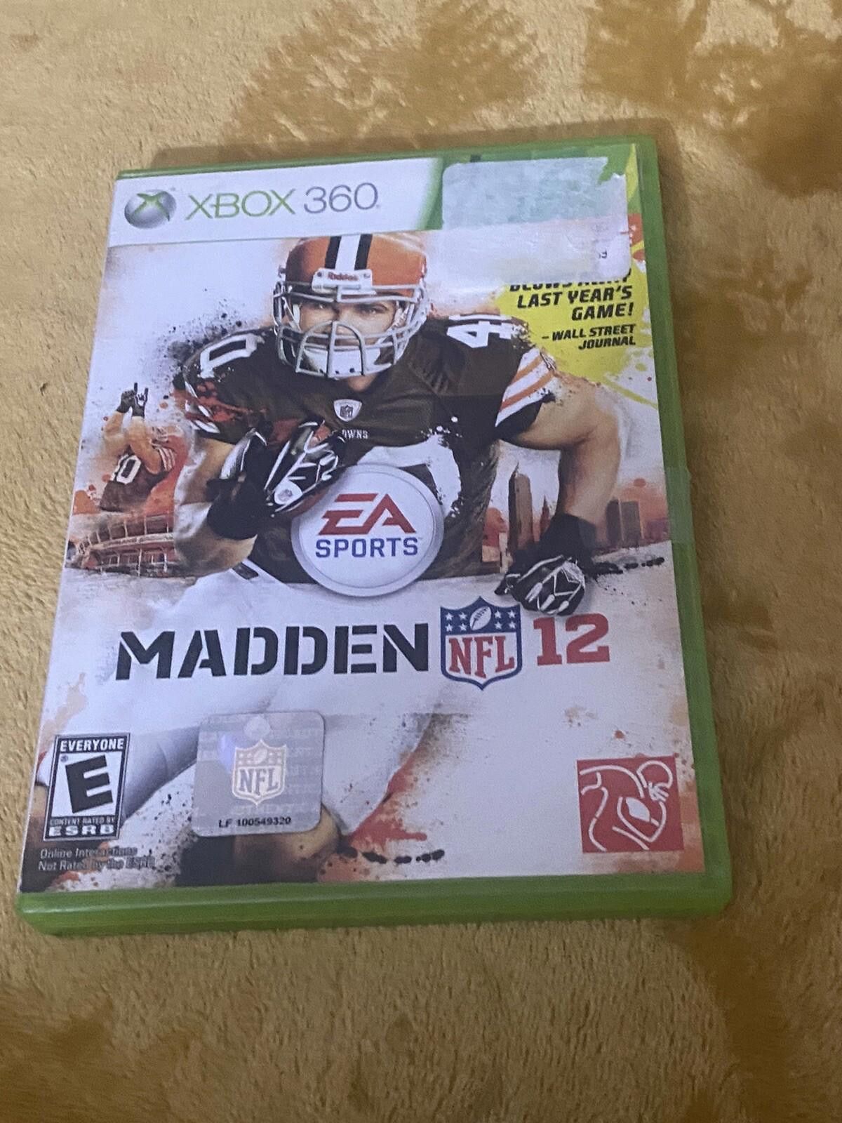 Other Madden NFL 12 (Microsoft Xbox 360, 2011) Tested Size ONE SIZE - 1 Thumbnail