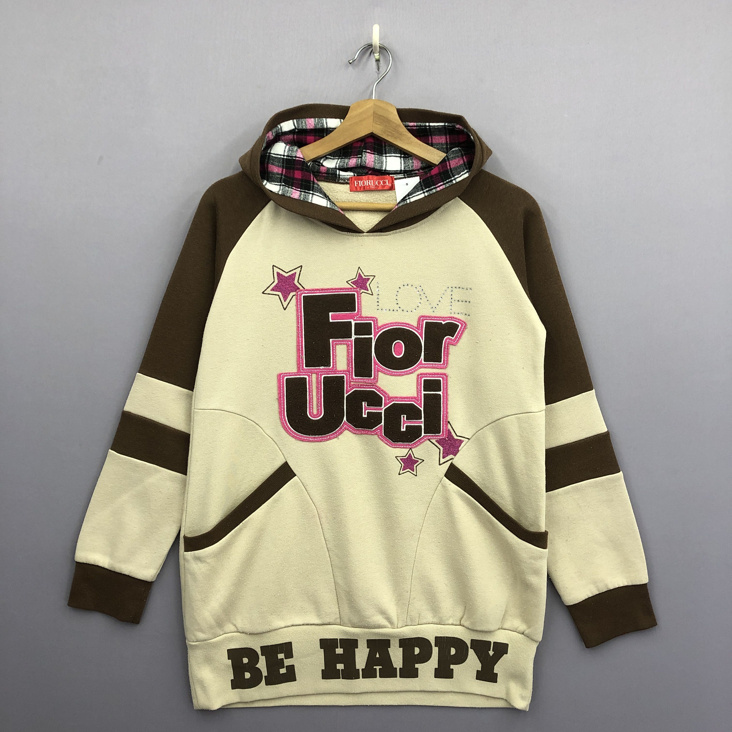 Vintage Fiorucci Hoodie Sweater Fiorucci Hooded Sweatshirt