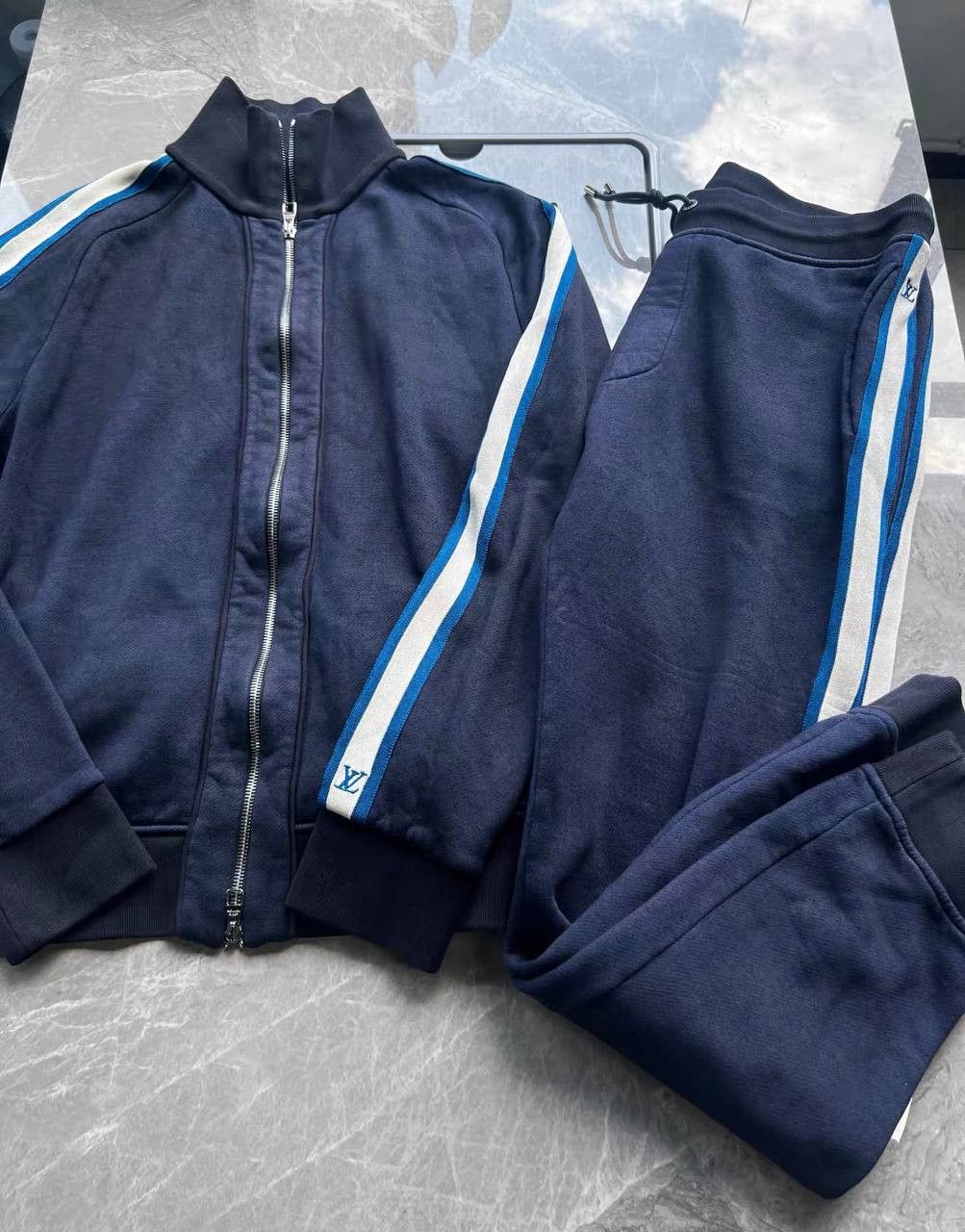 Louis Vuitton Selling an LV tracksuit. It's in practically new condition Size 48L - 1 Thumbnail