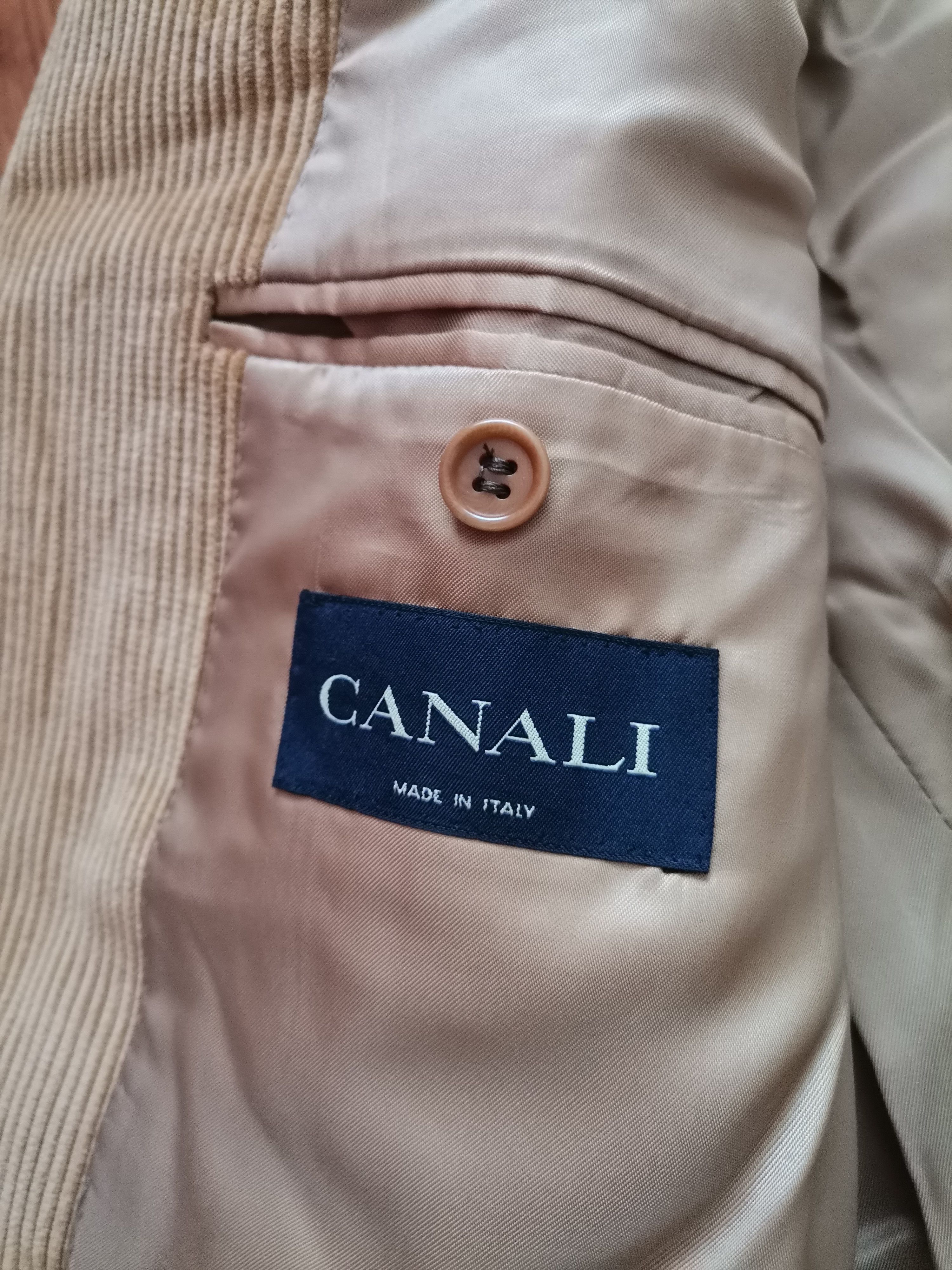 Canali Vintage Canali Corduroy Blazer Size 44R - 3 Thumbnail