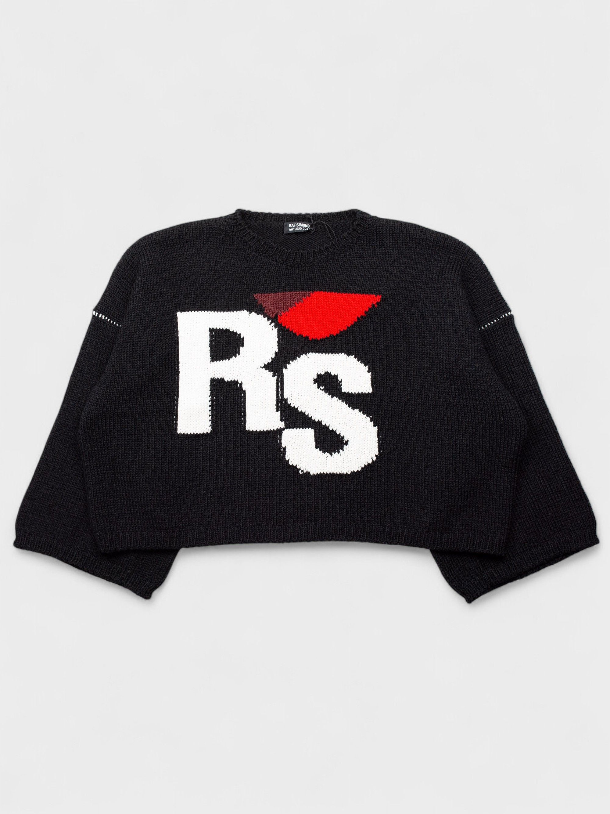 Raf Simons Raf Simons “I Love Ny” Cropped Knit Sweater | Grailed