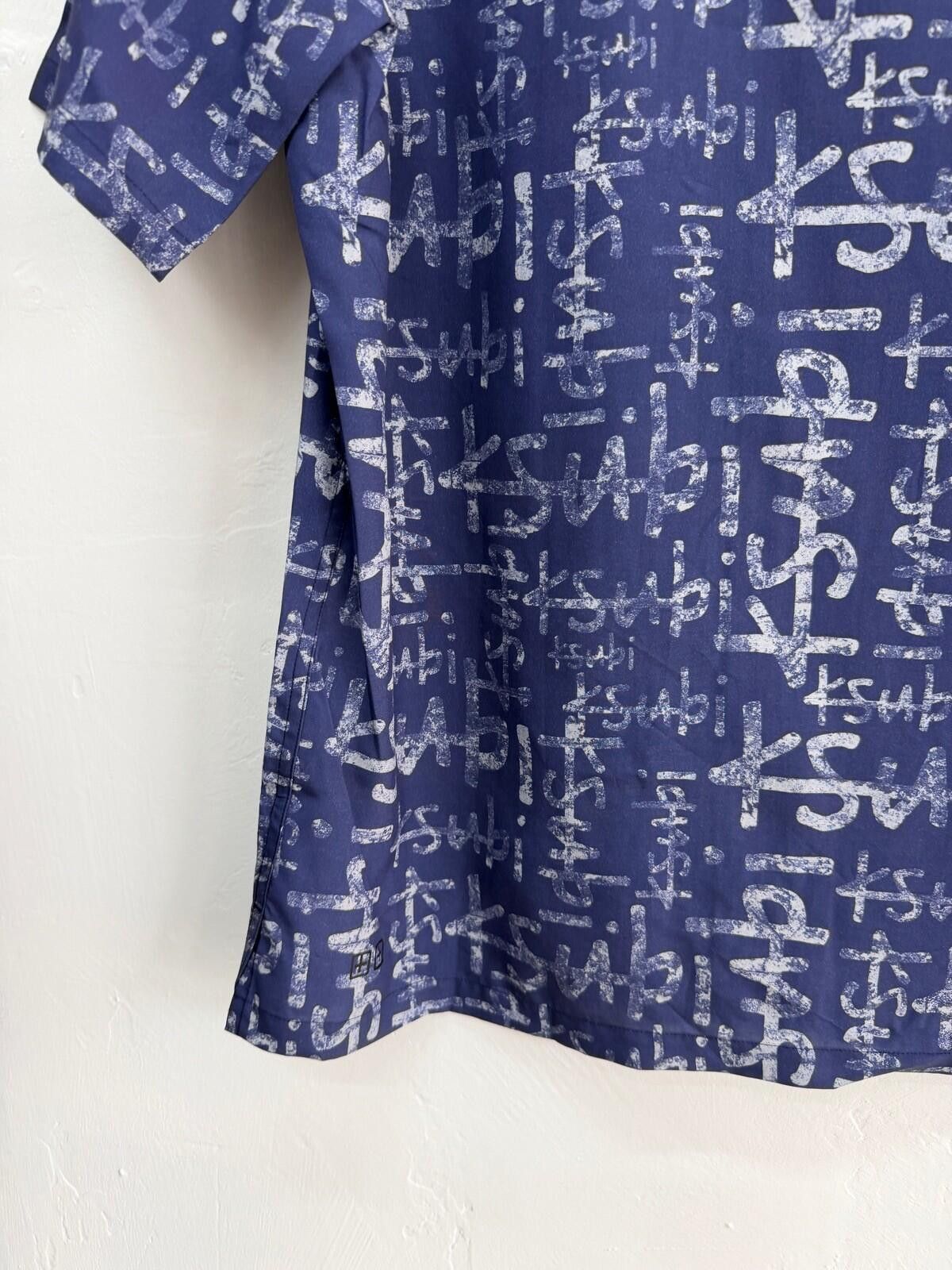 Ksubi new ksubi medium m short sleeve resort shirt heritage blue Size US M / EU 48-50 / 2 - 6 Thumbnail