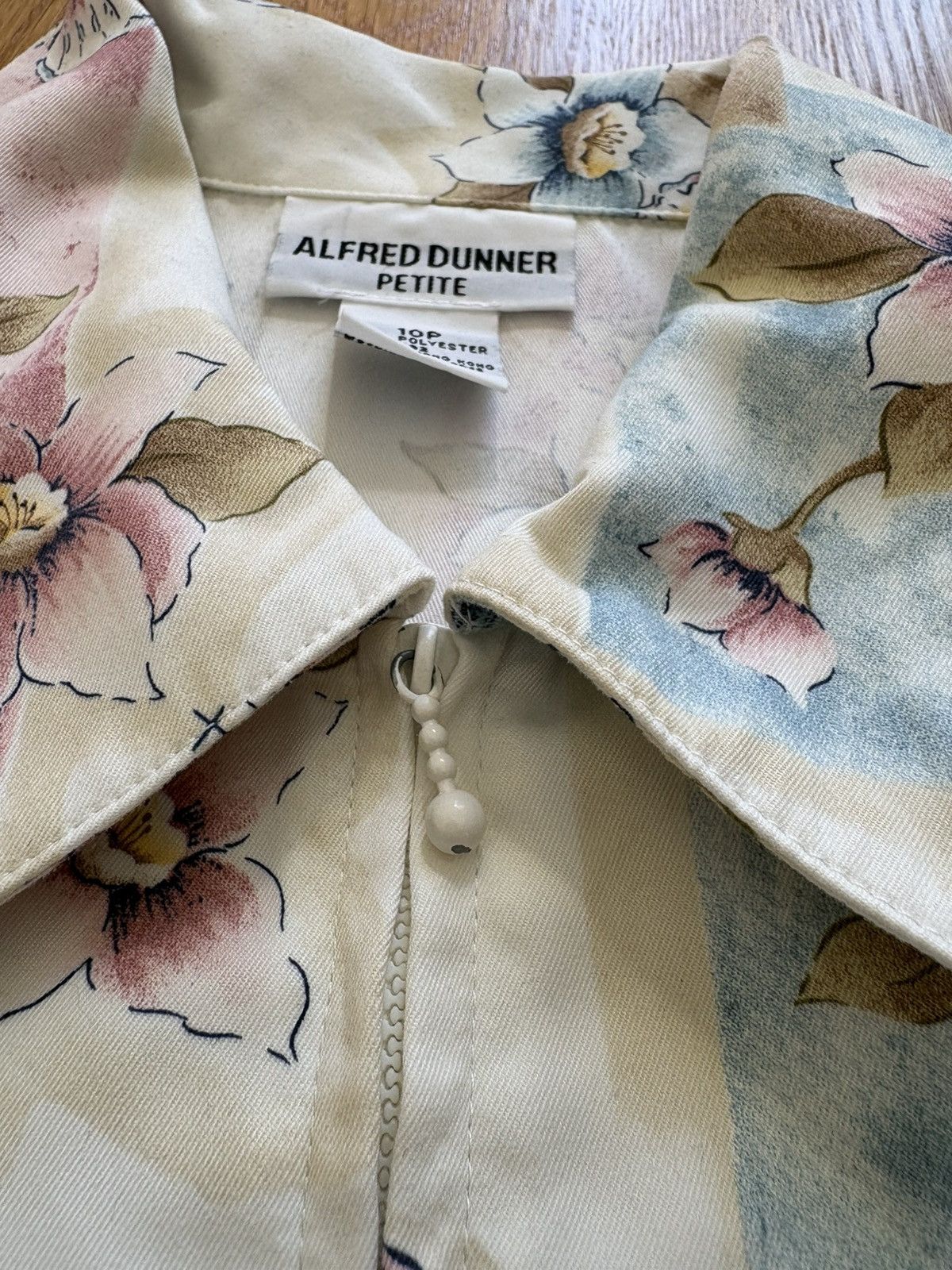 Other Alfred Dunner Vintage 90s Y2K Floral Butterfly Jacket 10P S Size S / US 4 / IT 40 - 9 Thumbnail