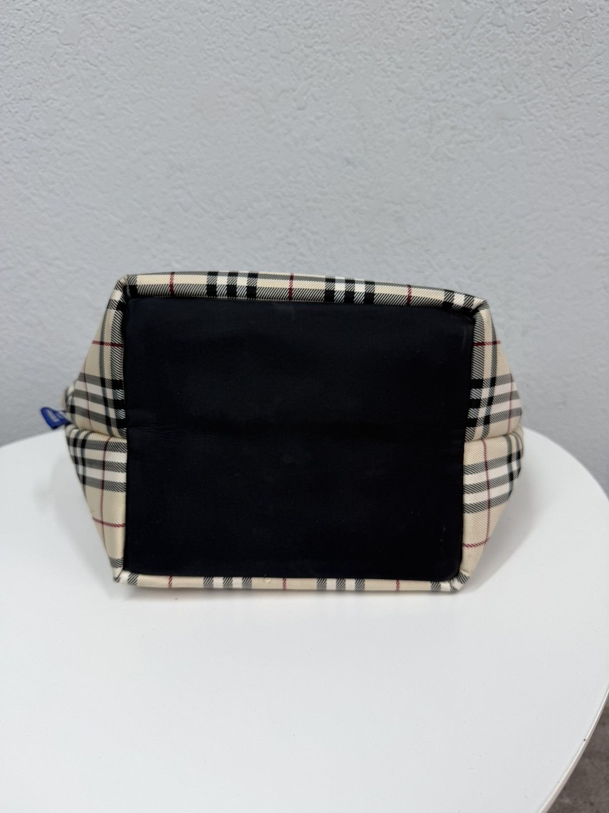 Burberry Vintage Burberry Nova Check Beige Bag Y2K Plaid Small Size ONE SIZE - 6 Thumbnail