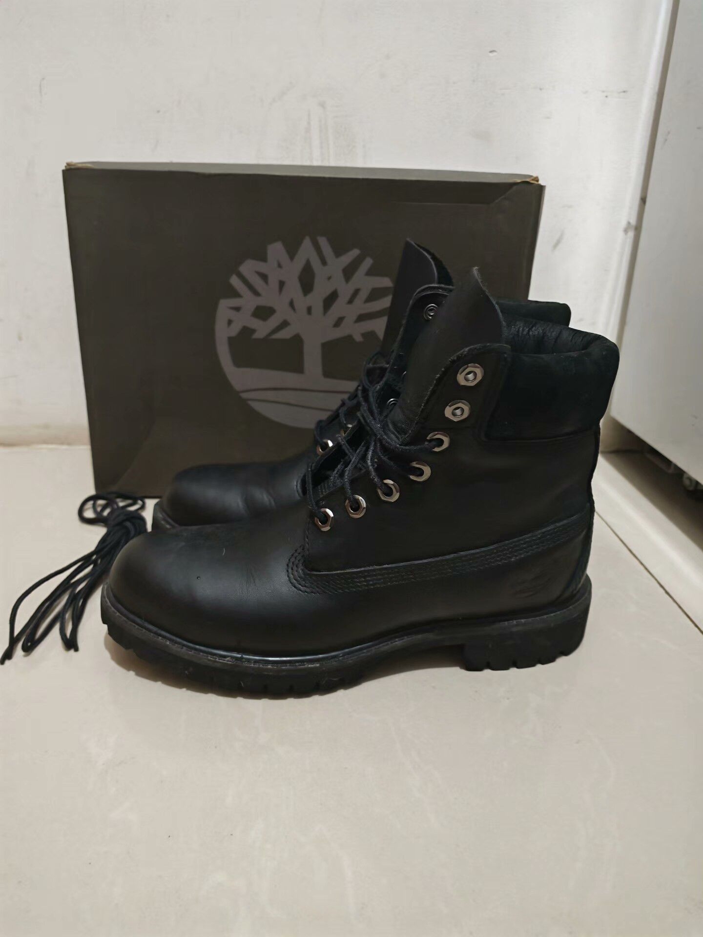 Timberland Timberland Black Boots 41.5 Men Size US 9 / EU 42 - 1 Thumbnail