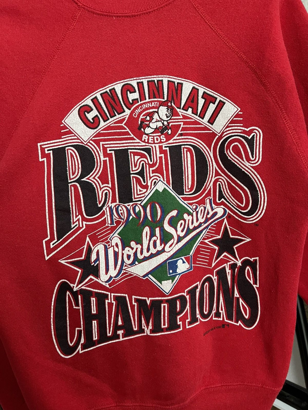 MLB 1990 Cincinnati Reds MLB Vintage Sweatshirt Crewneck Size US S / EU 44-46 / 1 - 6 Thumbnail