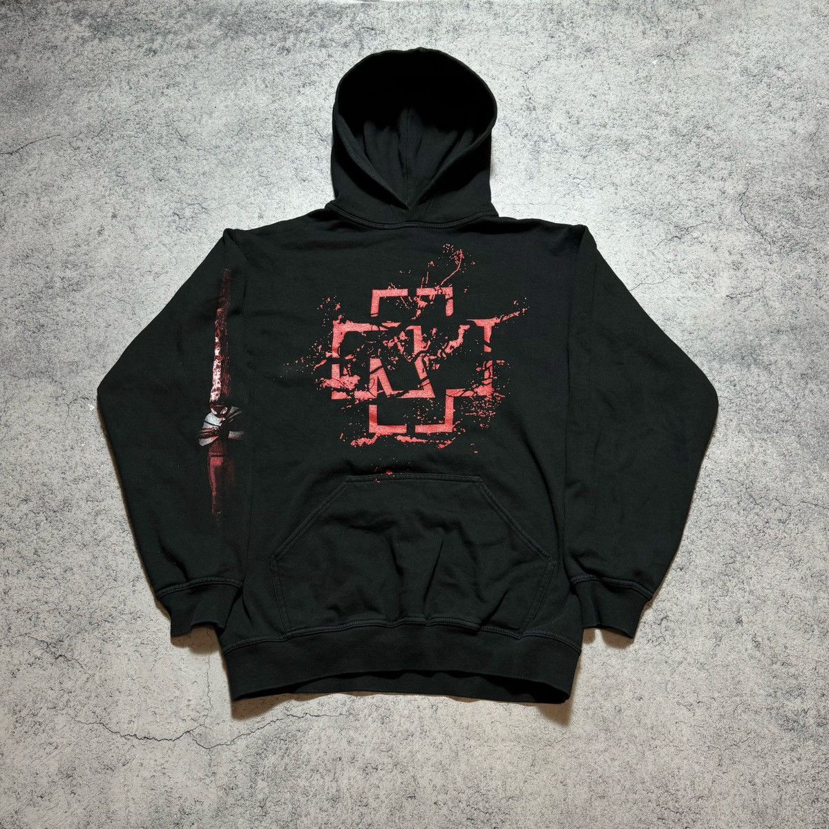 Band Tees × Vintage Very Rare Rammstein Meinherzbrennt Hoodie Size US M / EU 48-50 / 2 - 2 Thumbnail