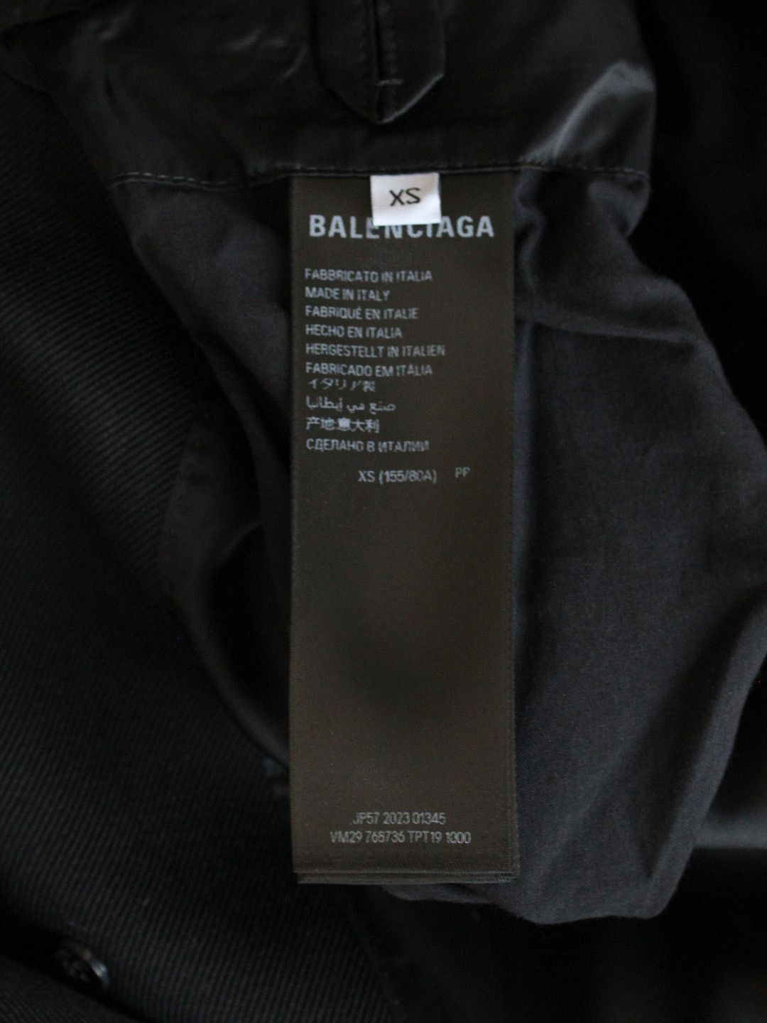 Balenciaga FW23 Runway Reconstructed Oversized Coat Size US L / EU 52-54 / 3 - 10 Thumbnail