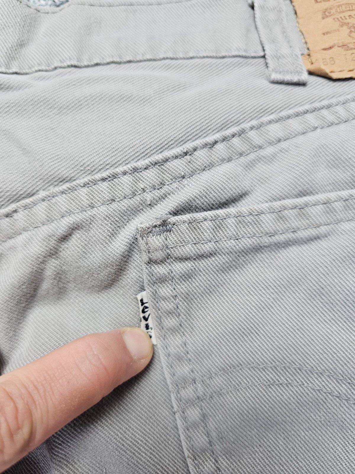 Levi's Vintage 80s Levi's 688 Silver Tab Jeans Made in UK W32 Size US 32 / EU 48 - 8 Thumbnail
