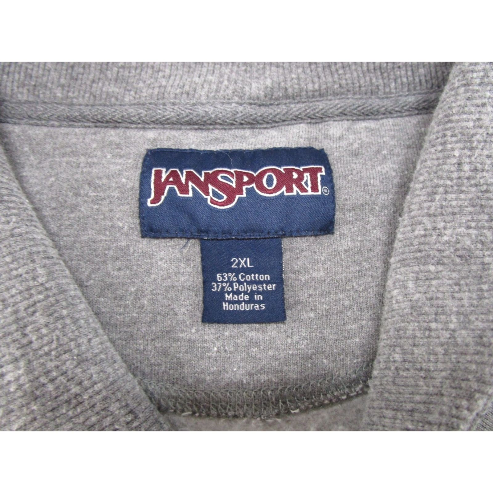 Jansport VINTAGE JanSport Sweatshirt Pullover Hooded Long Sleeve Mens XL Gray Size US XL / EU 56 / 4 - 2 Thumbnail